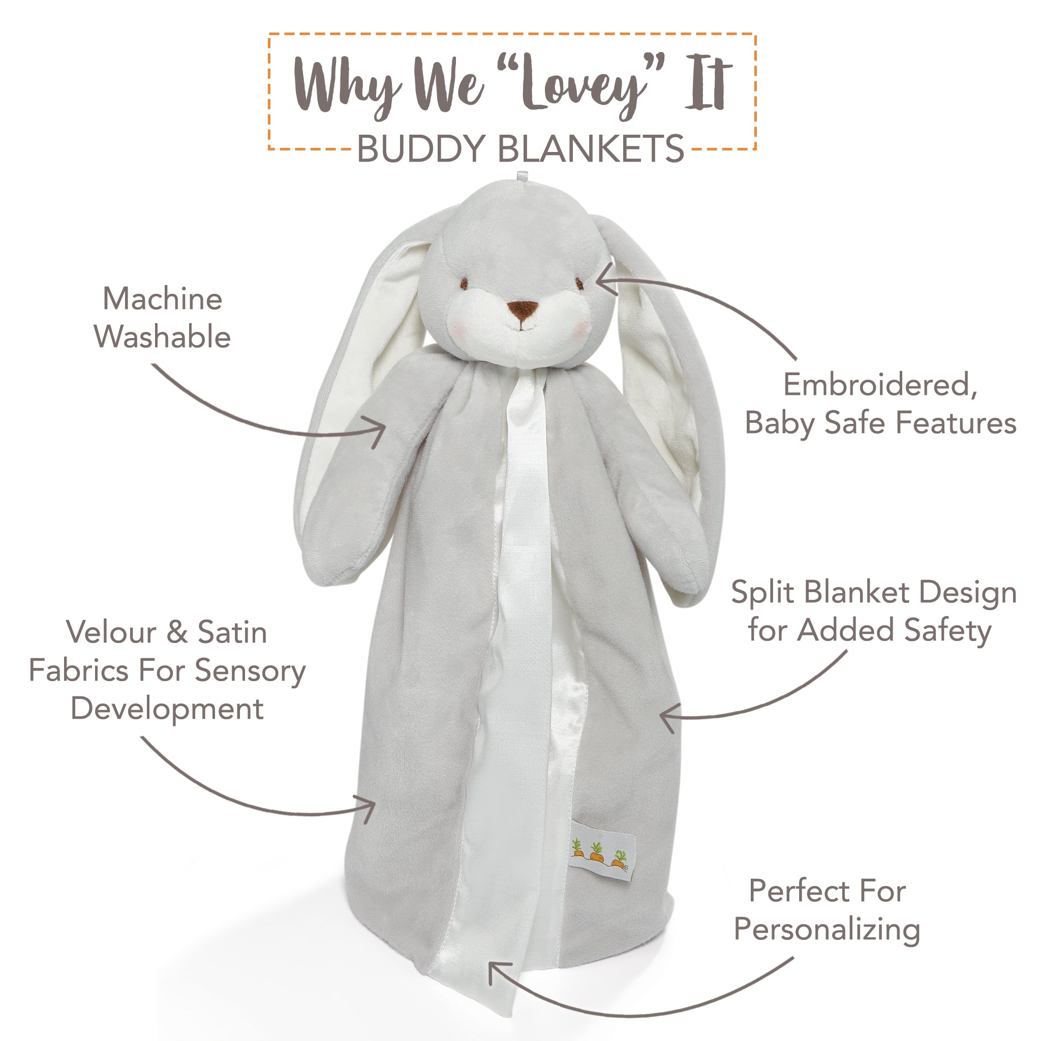 RETIRED - Nibble Buddy Blanket - Bloom、mySite、g9winljtr