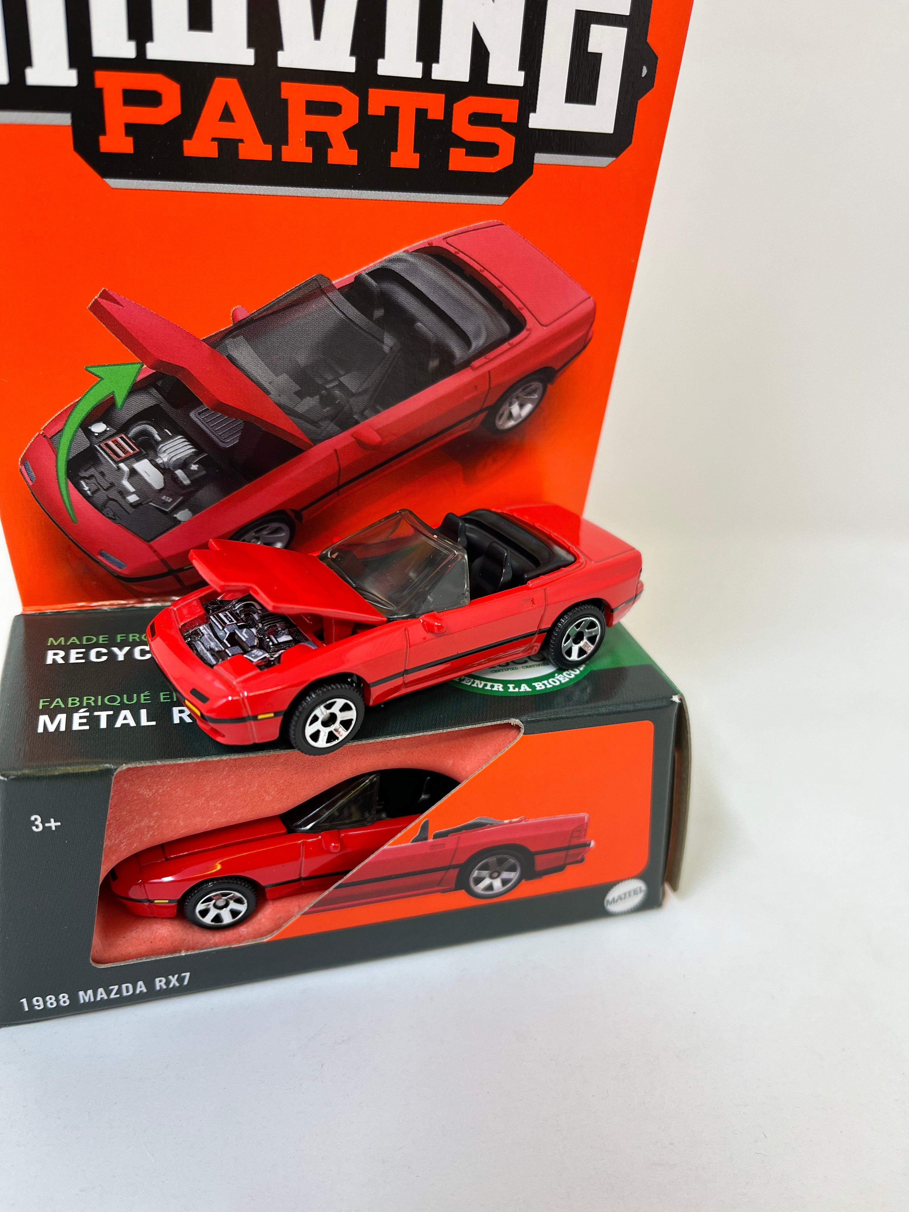 1988 Mazda RX7 * RED * 2024 Matchbox Moving Parts Case M、mySite、hgirdovlk