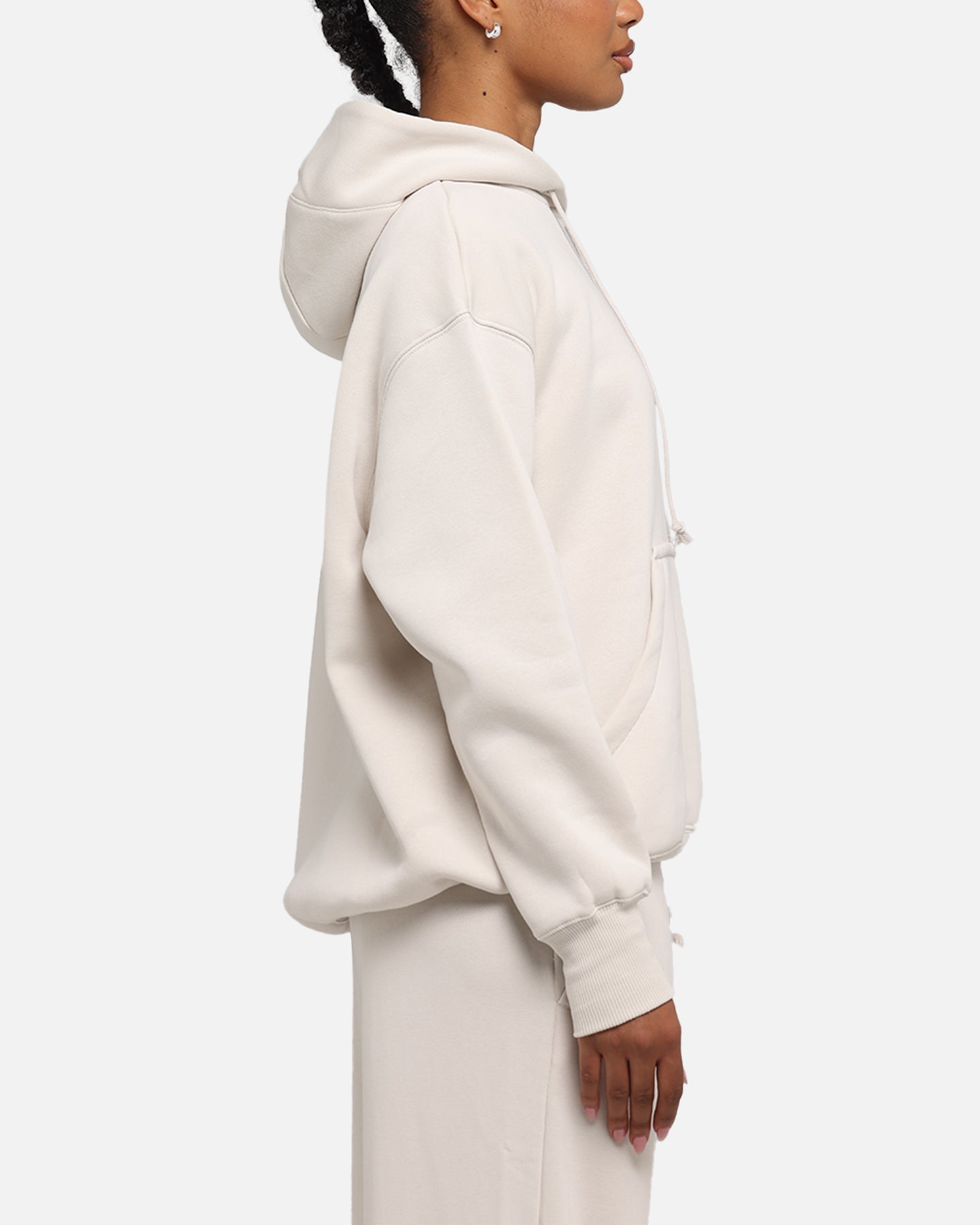 Nike Women's Sportswear Phoenix Fleece Oversized Pullover Hoodie Lt Orewood Brown/Sail、mySite、zt4zffjzw