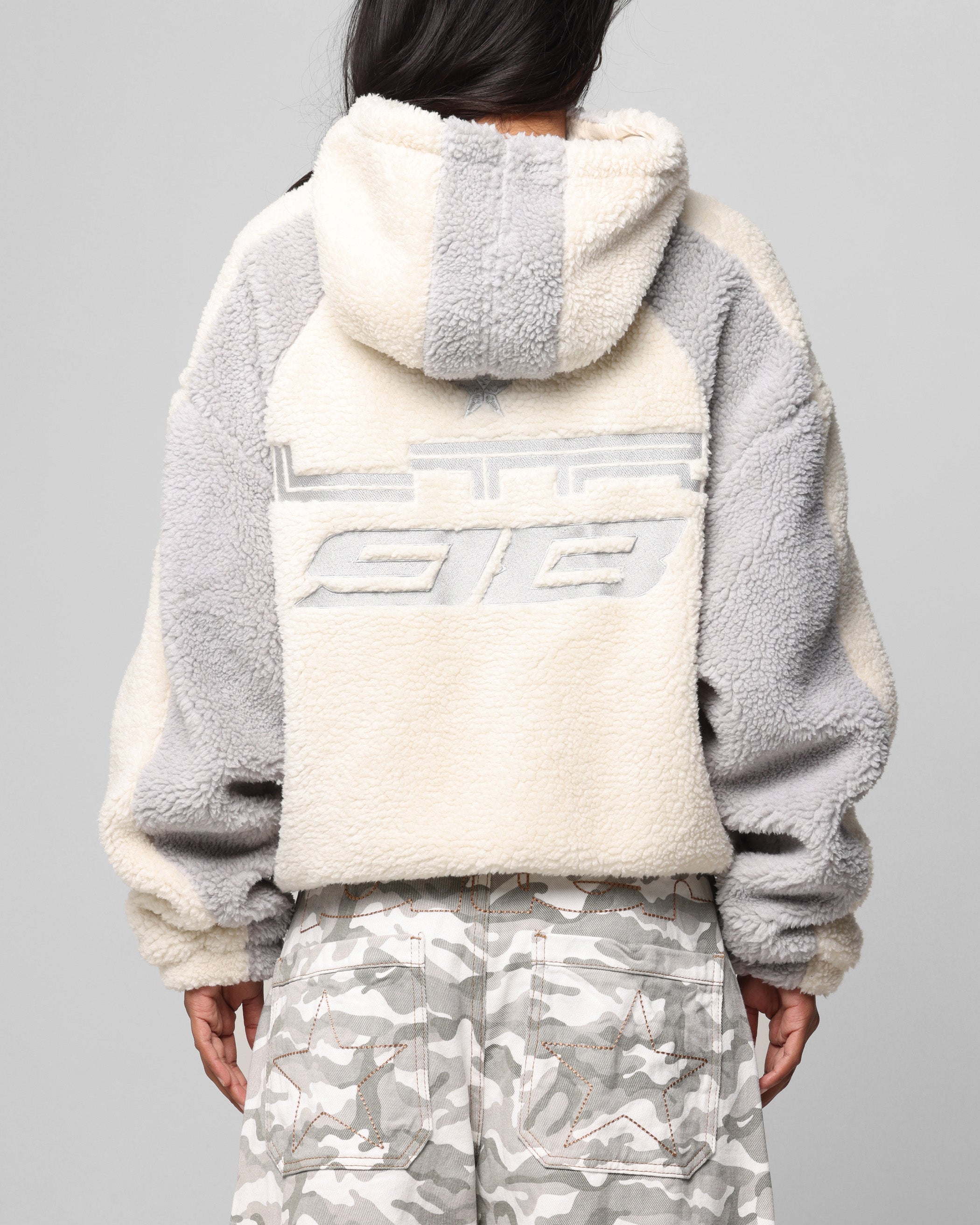 Loiter Speedway Fleece Jacket Stone、mySite、zt4zffjzw