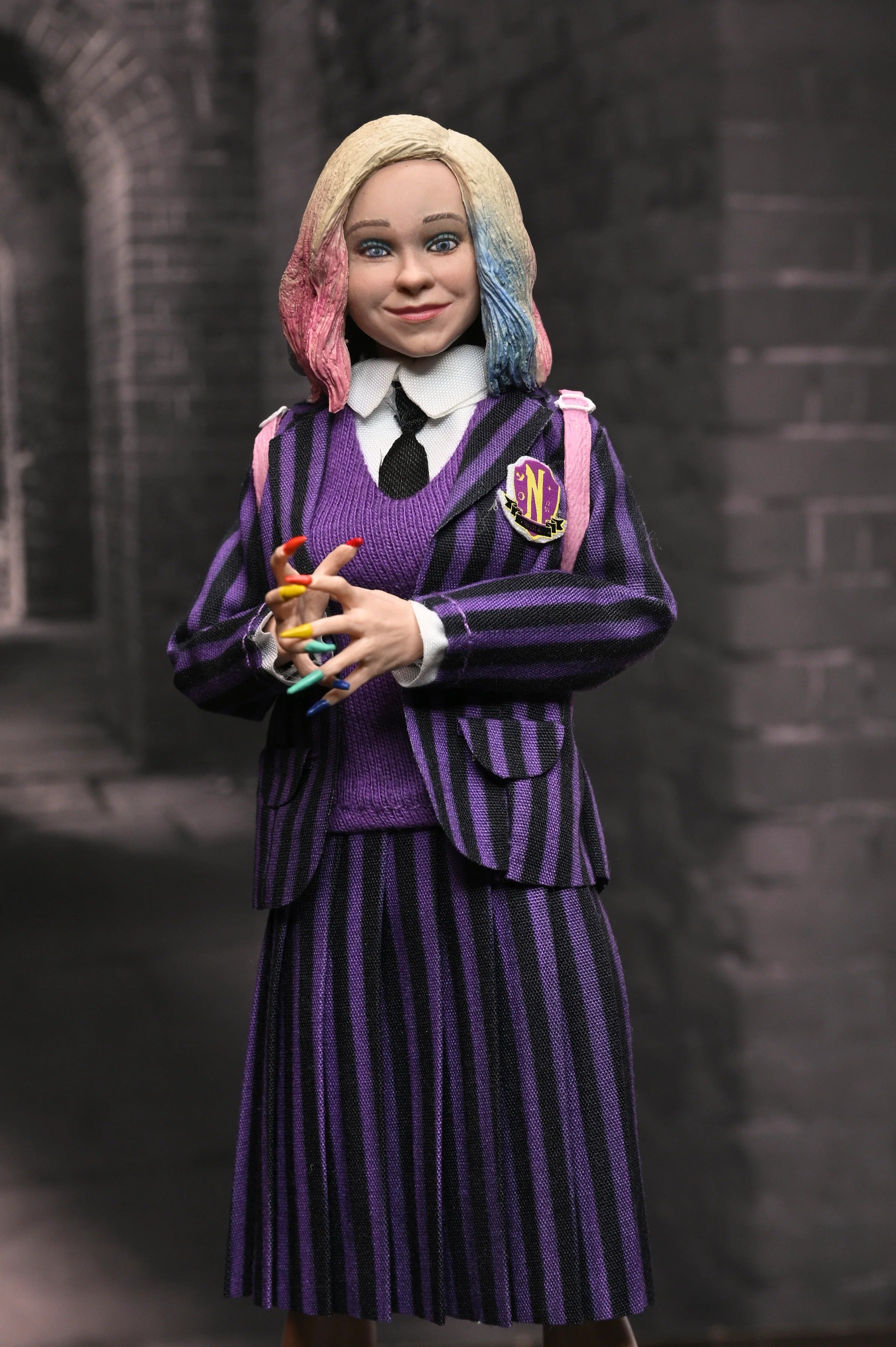 NECA Wednesday Nevermore Uniform Wednesday Addams and Enid 2-Pack (8 Clothed Scale)、mySite、hgirdovlk