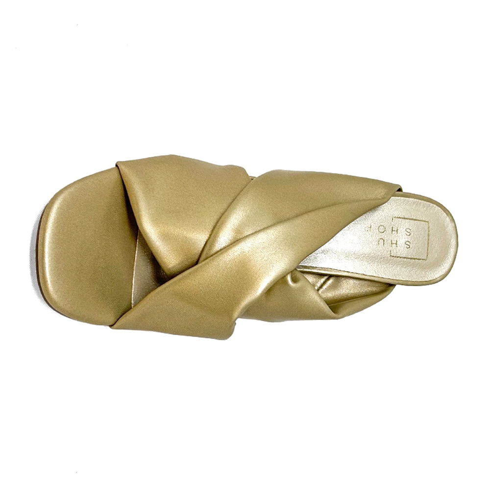 Fiji Metallic Block Heel Sandals、mySite、gtrtttuynbv