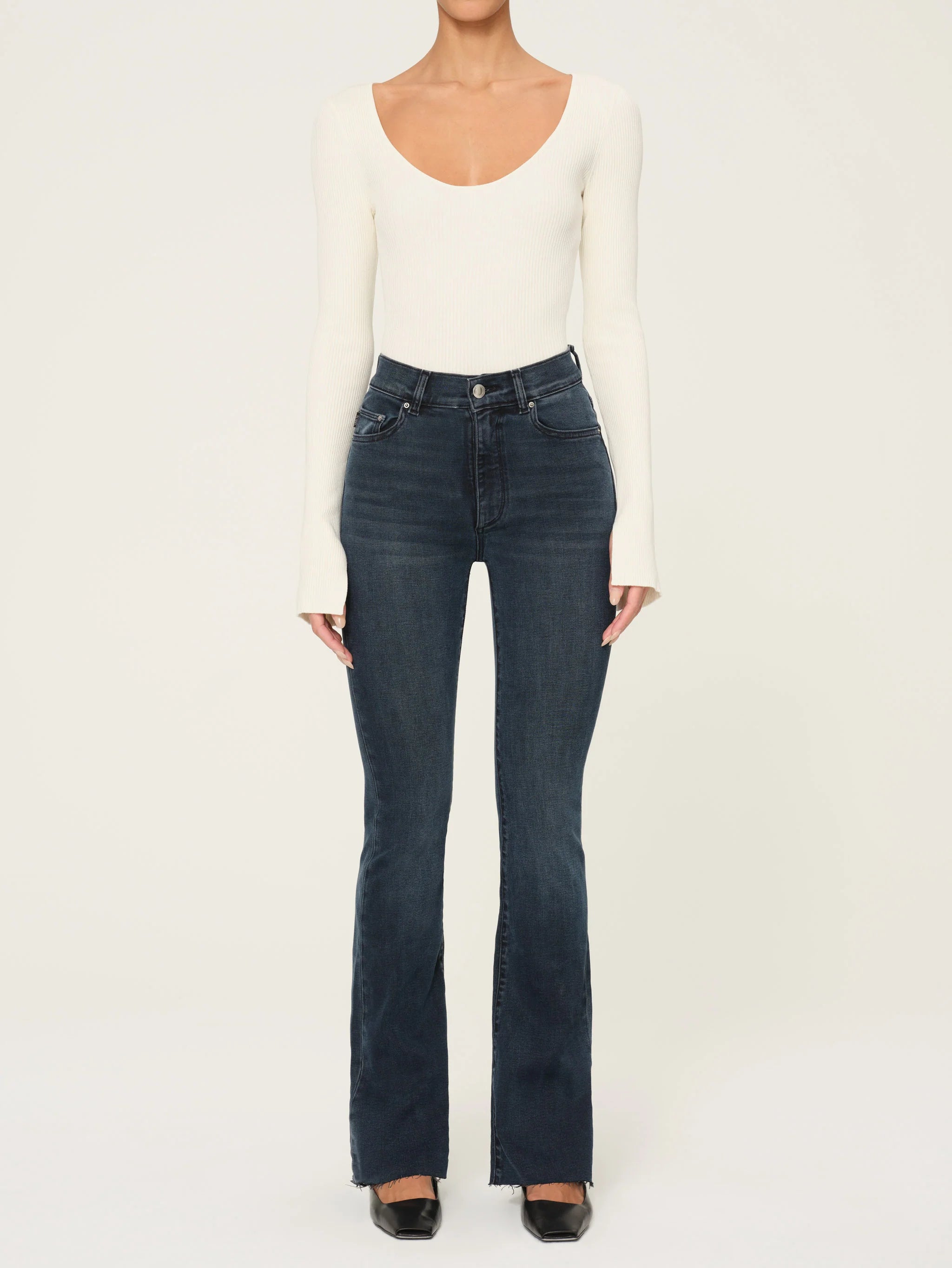 DL1961 Bridget Boot: High Rise Instasculpt 31.5, Grecian、mySite、noshort