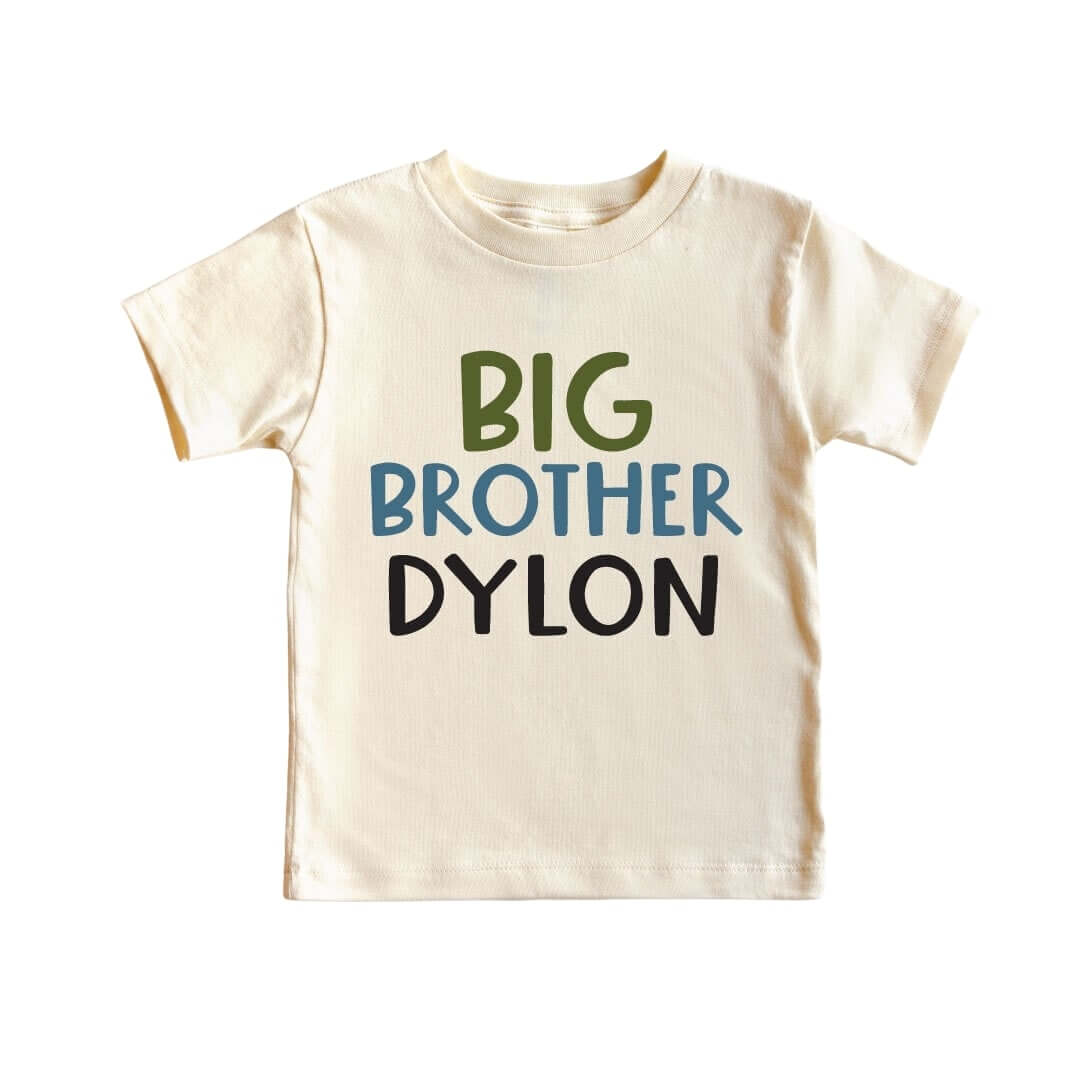  Personalized Big Brother Tee | Natural、mySite、layawaytickets