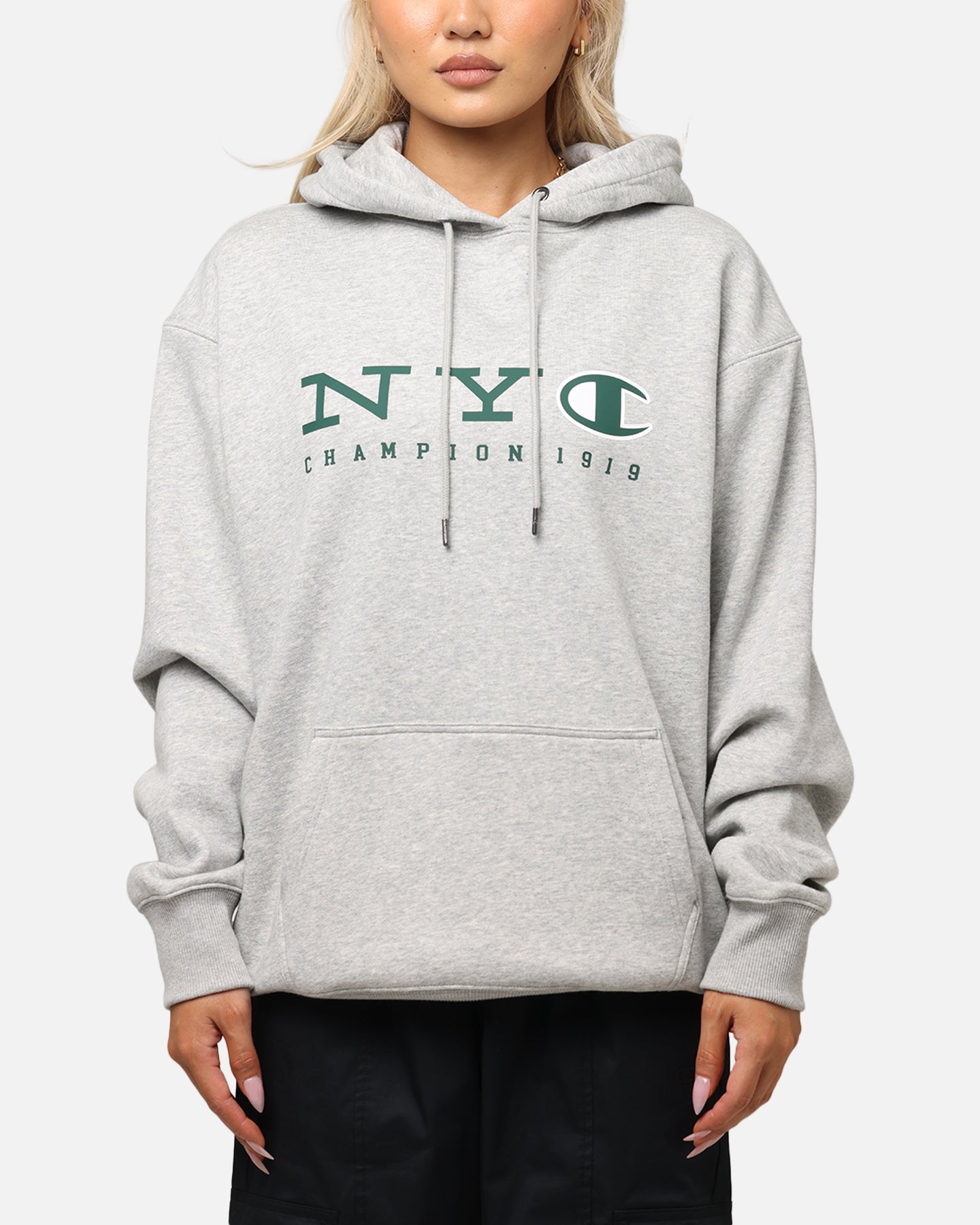 Champion Rochester Graphic Hoodie Grey、mySite、zt4zffjzw