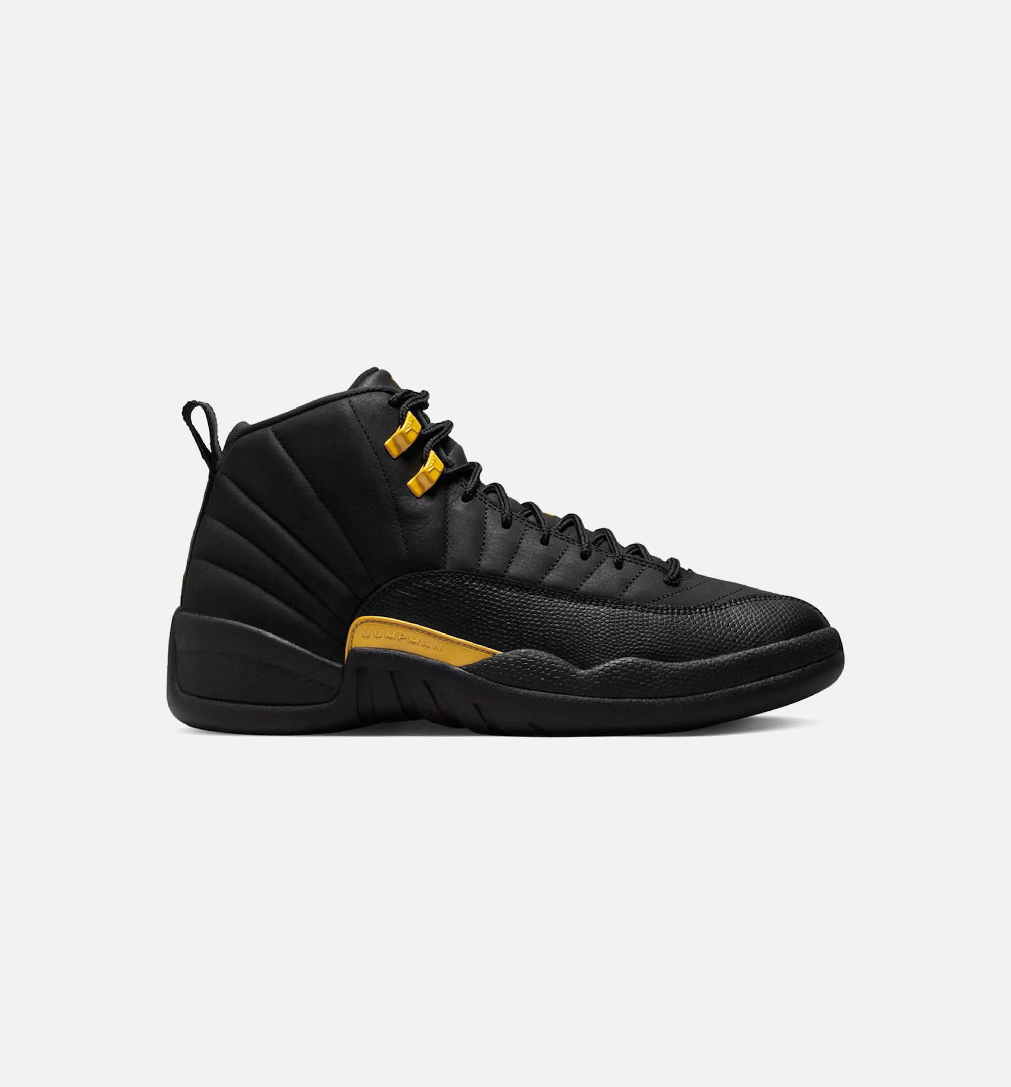 Air Jordan 12 Retro Black Taxi Mens Lifestyle Shoe - Black Free Shipping、mySite、dreamappss