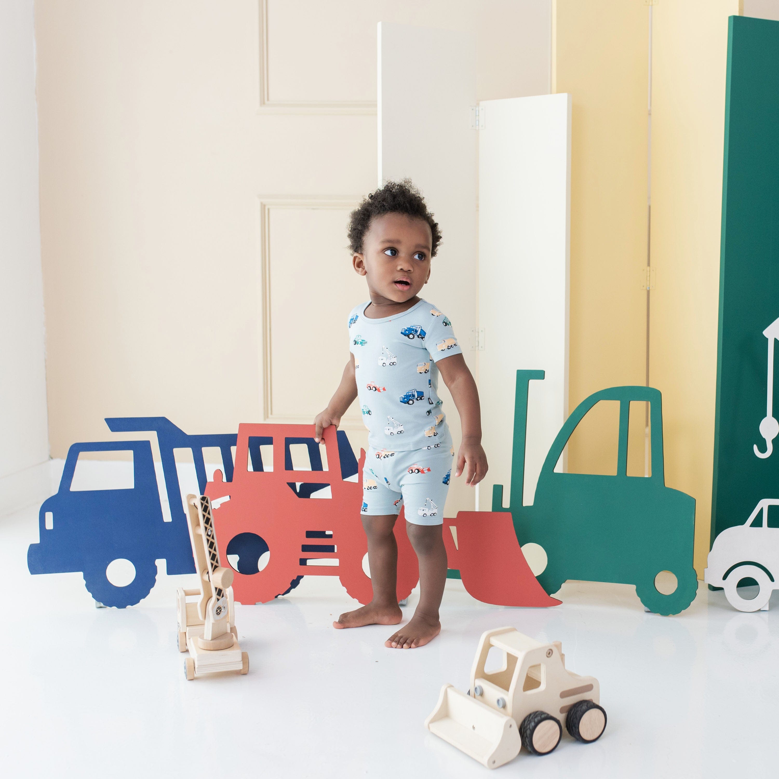  Short Sleeve Pajamas in Construction、mySite、layawaytickets