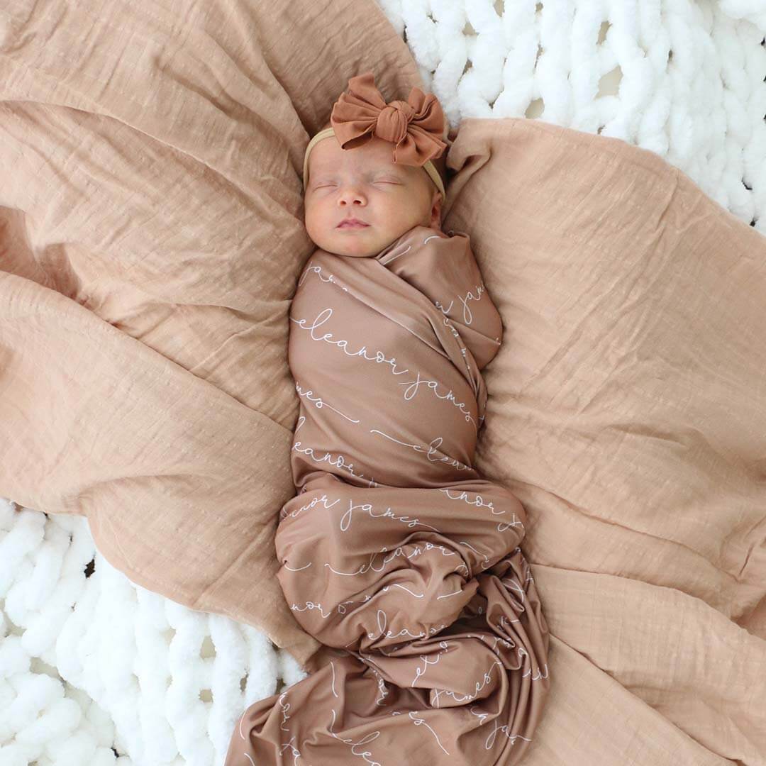  Personalized Camel Baby Name Swaddle Blanket、mySite、layawaytickets