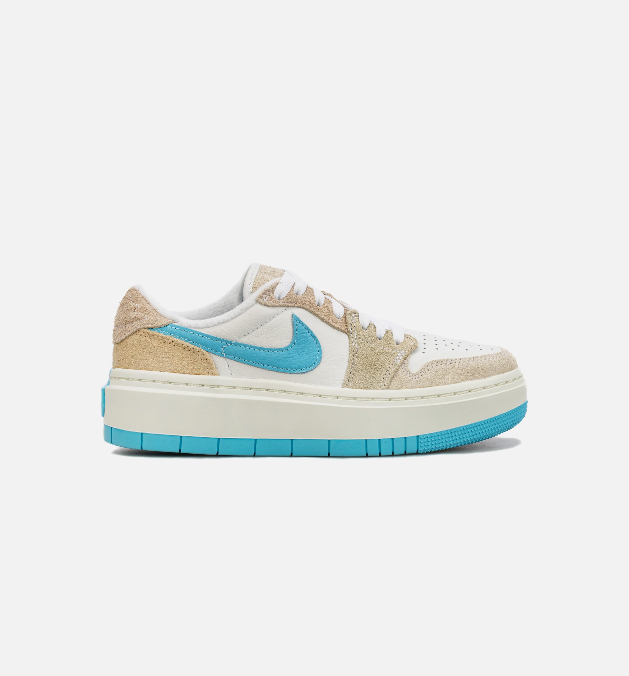 Air Jordan 1 Elevate Low Salt Lake City Womens Lifestyle Shoe - Beige/Blue、mySite、dreamappss
