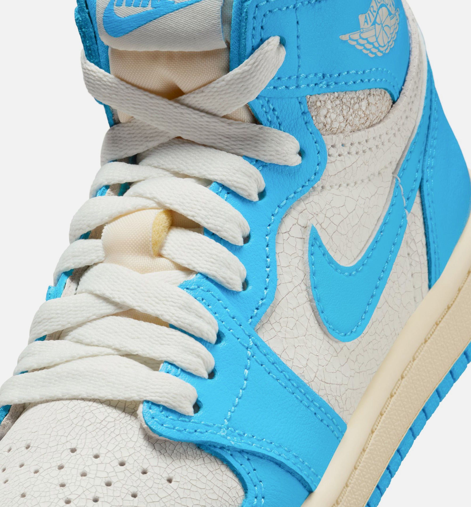 Air Jordan 1 Retro High OG UNC Reimagined Preschool Lifestyle Shoe - Dark Powder Blue/Sail Free Shipping、mySite、dreamappss