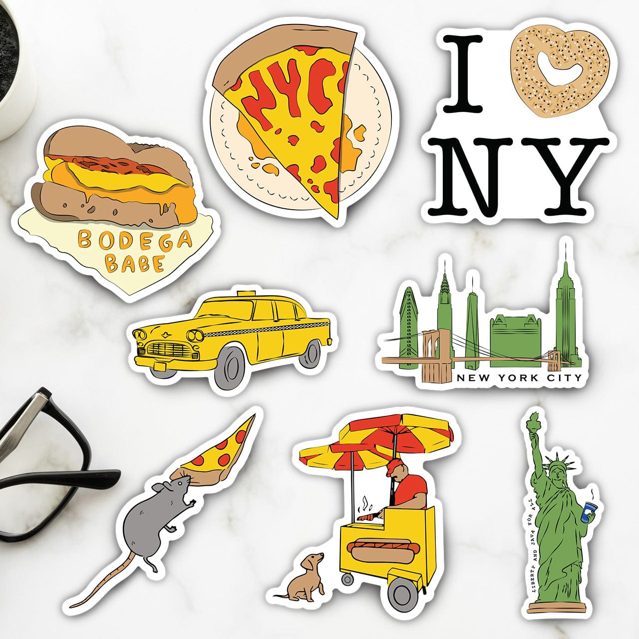  I Love New York - 8 Pack、mySite、elrpsem3k
