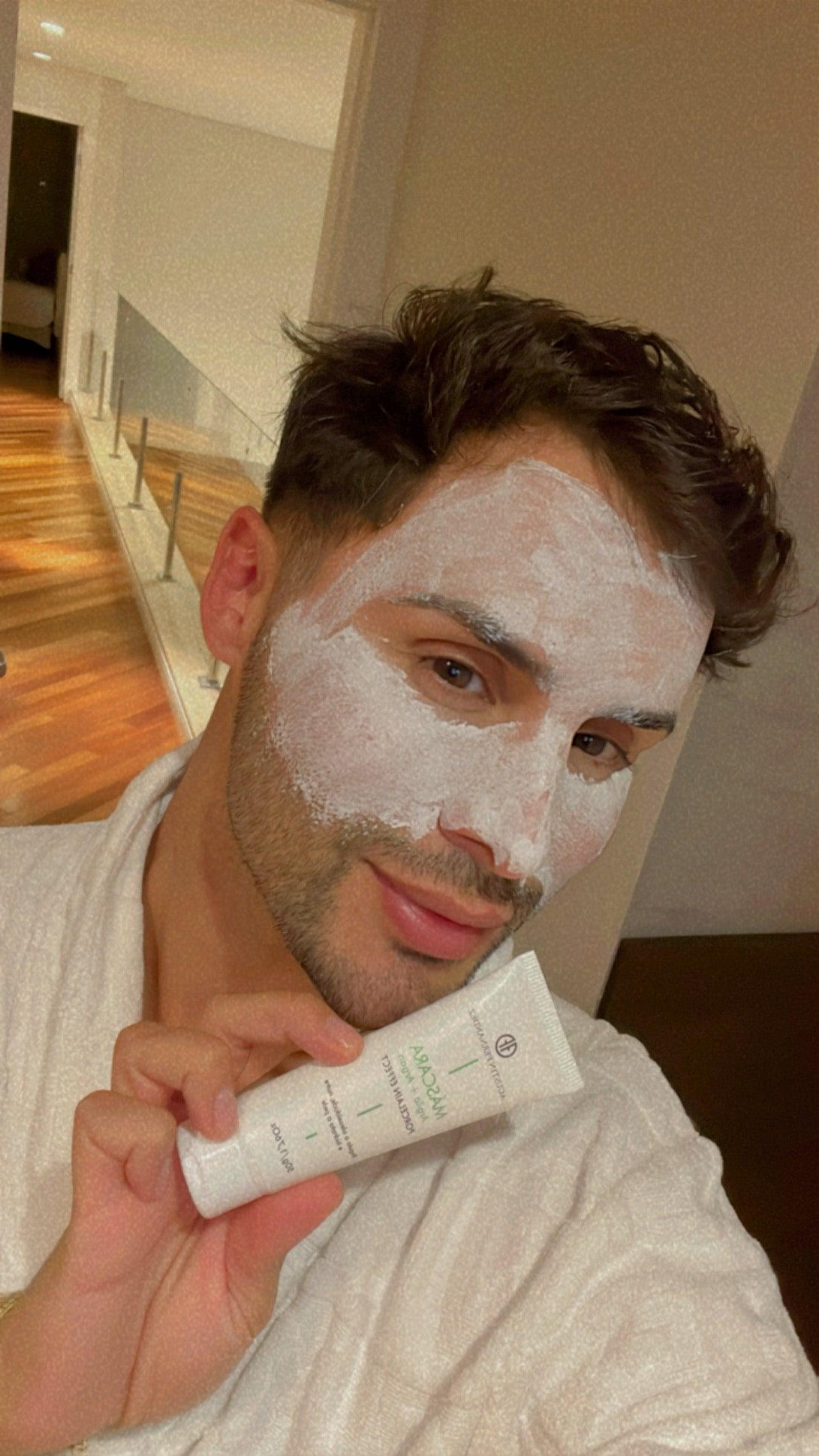 M谩scara Facial de Argila e Arg谩n 50g para pele oleosa, mista, com acne ou cravos、mySite、camillekostekn