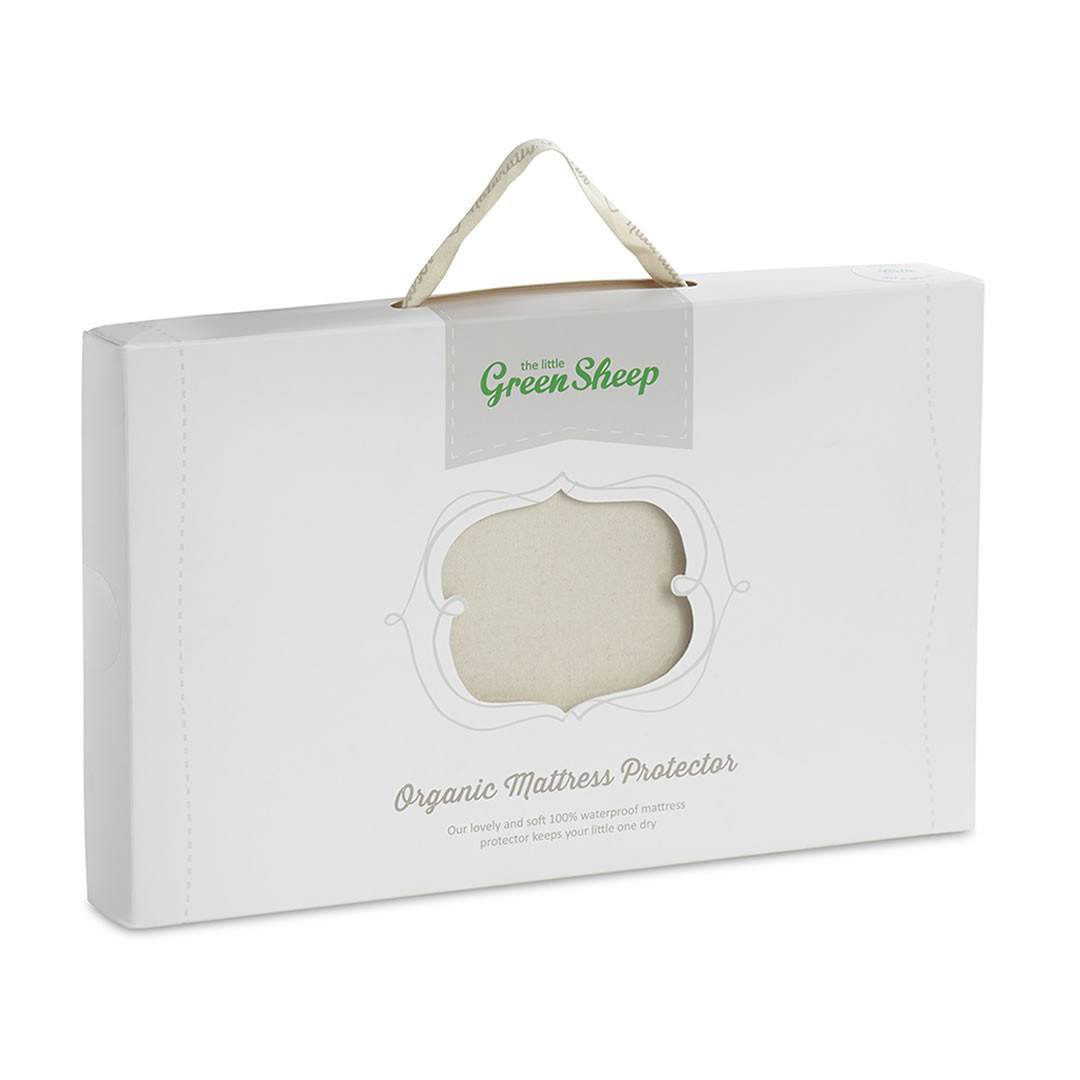  The Little Green Sheep Organic Crib Mattress Protector - 38x89cm、mySite、merchandisen