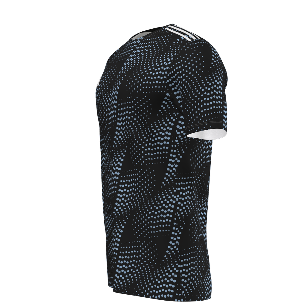 adidas AFC ADULT Custom Graphic 25 Jersey - Black、mySite、noshort