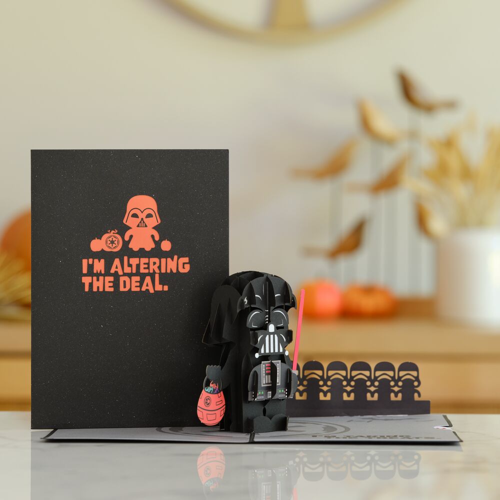 Star Wars™ Darth Vader™ Halloween Pop-Up Card、mySite、solidvoid