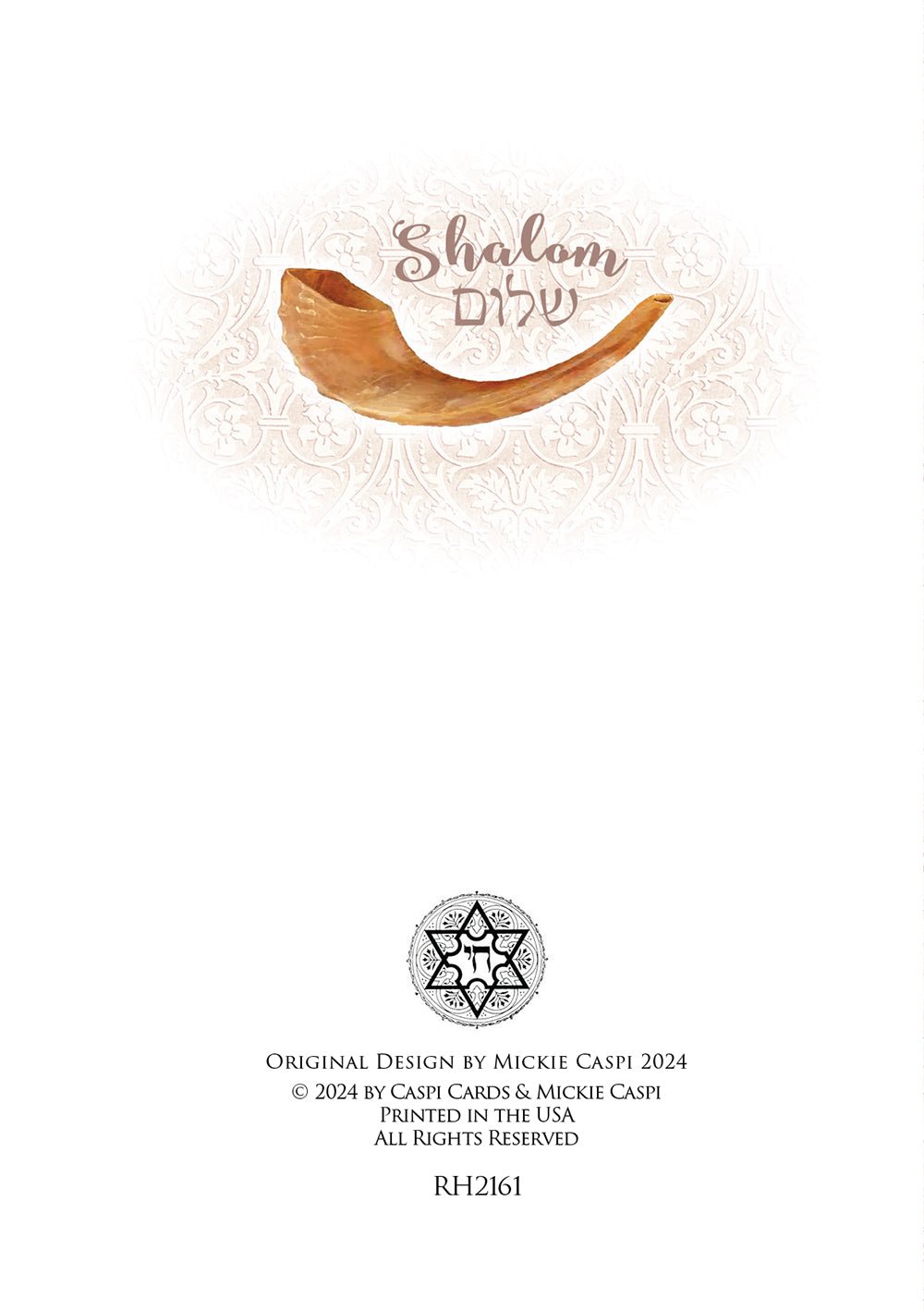  Honey Shofar Cards Pack of 8、mySite、elrpsem3k