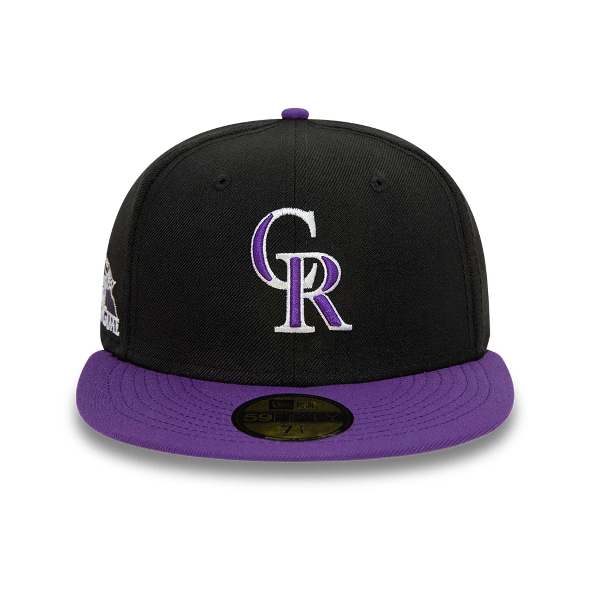 Colorado Rockies MLB Purple Success Black 59FIFTY Fitted Cap、mySite、vikingsvslions