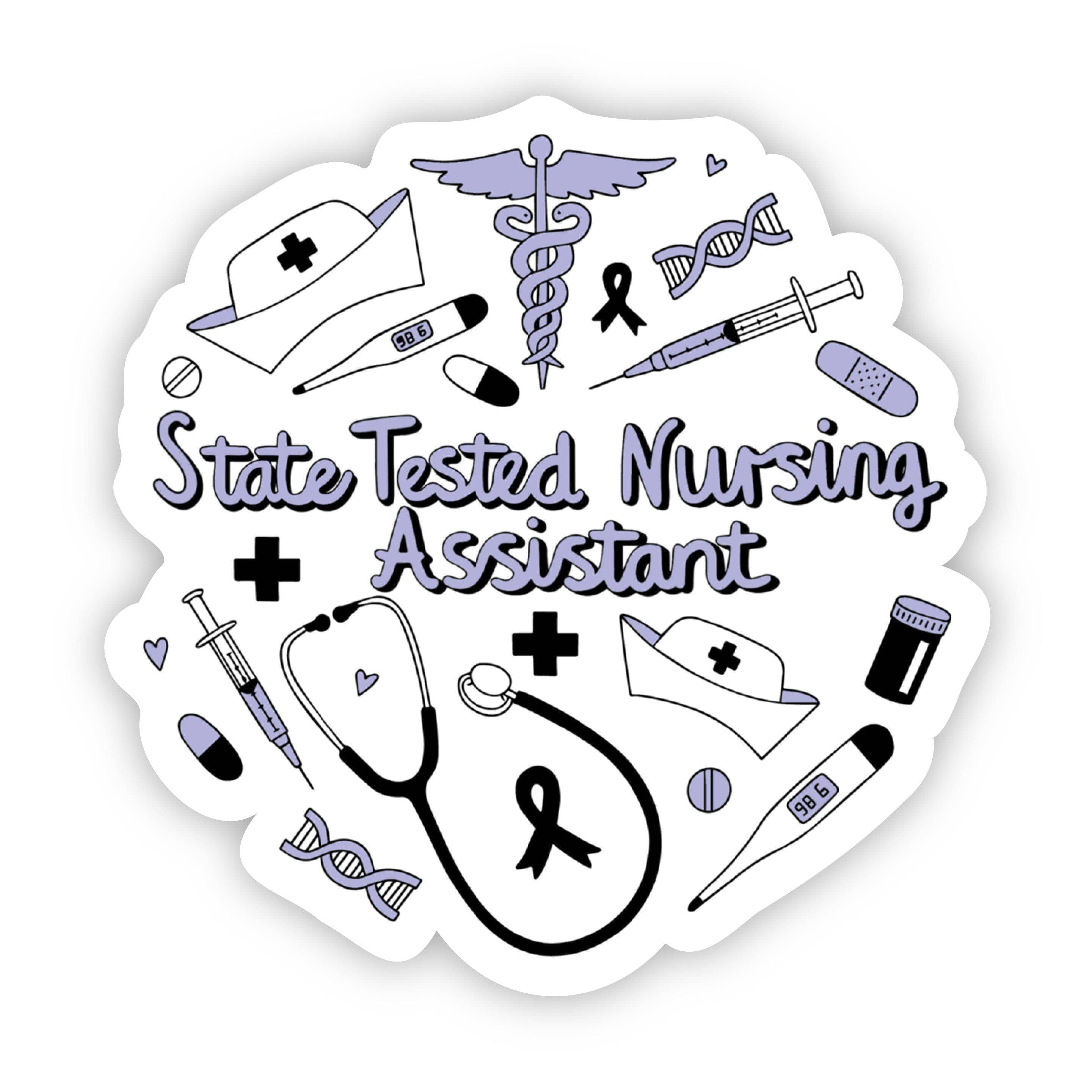  State Tested Nursing Assistant Sticker、mySite、elrpsem3k