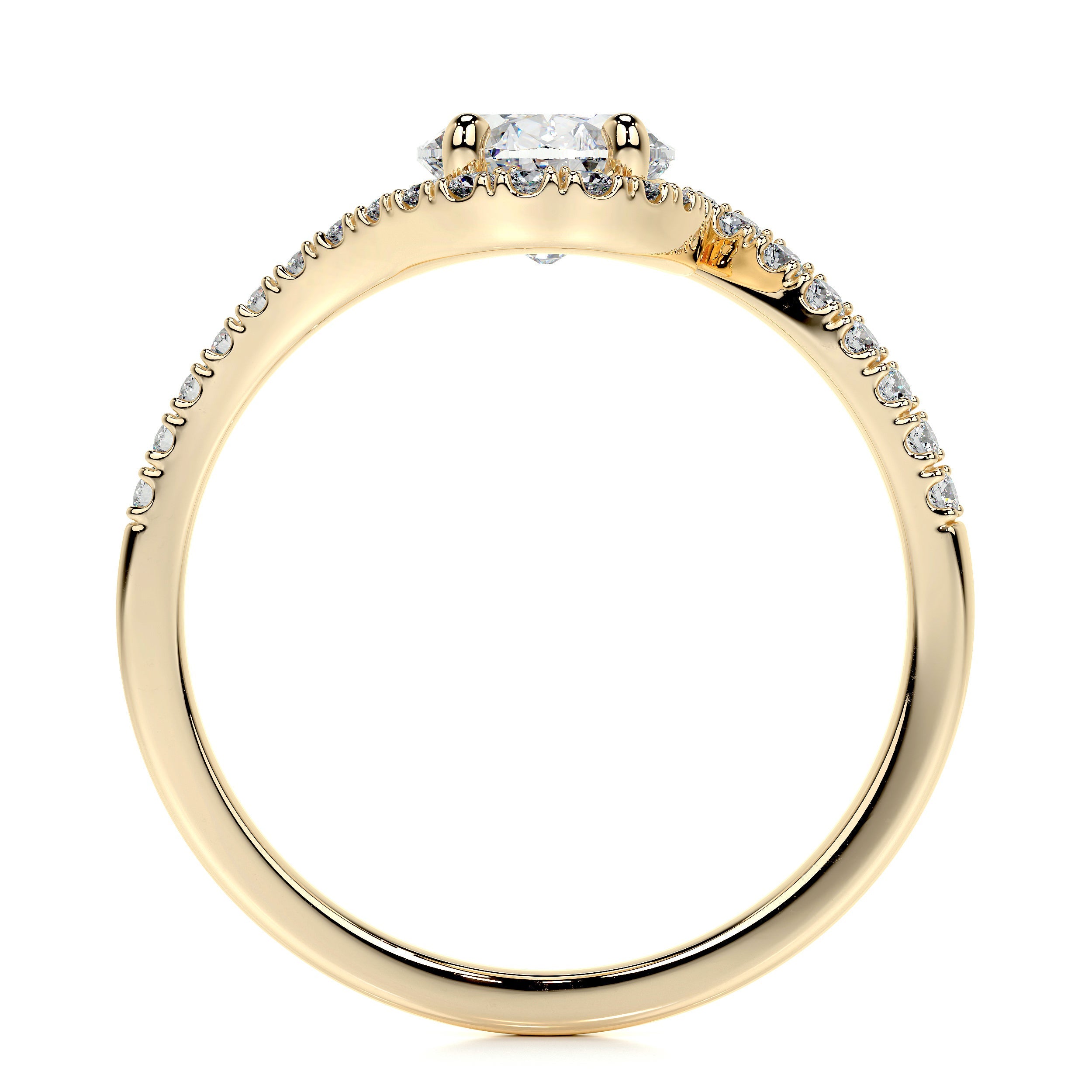 Stella Lab Grown Diamond Ring -18K Yellow Gold、mySite、hinf8tx79