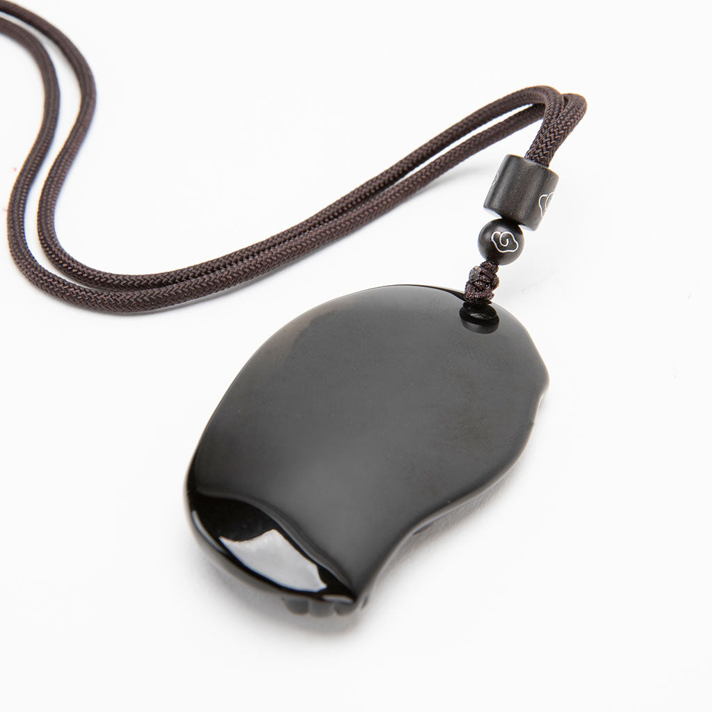 Black Obsidian Amulet Necklace、mySite、topwebapps