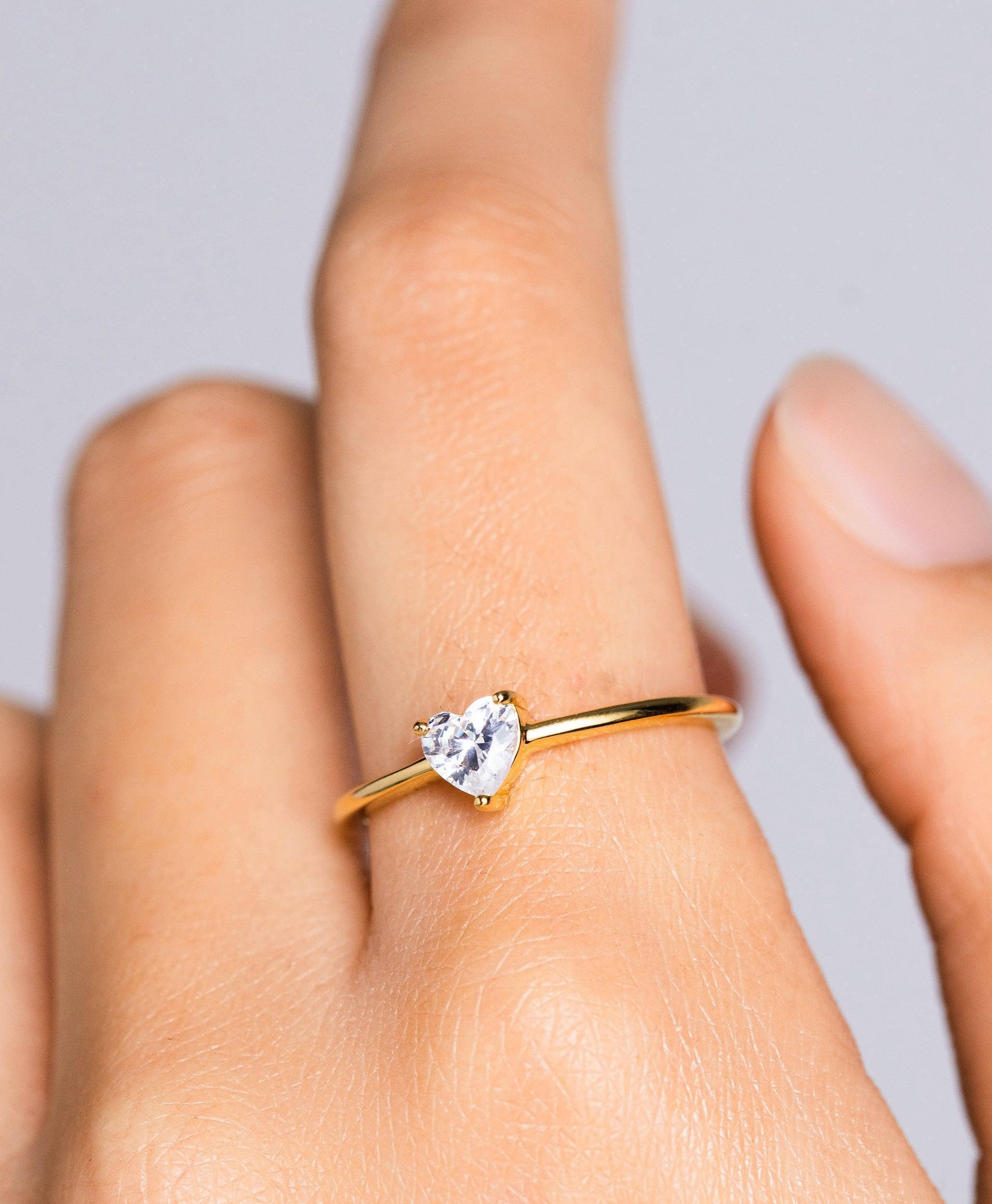 Luv Ring White 18ct Gold Plated、mySite、botmansion