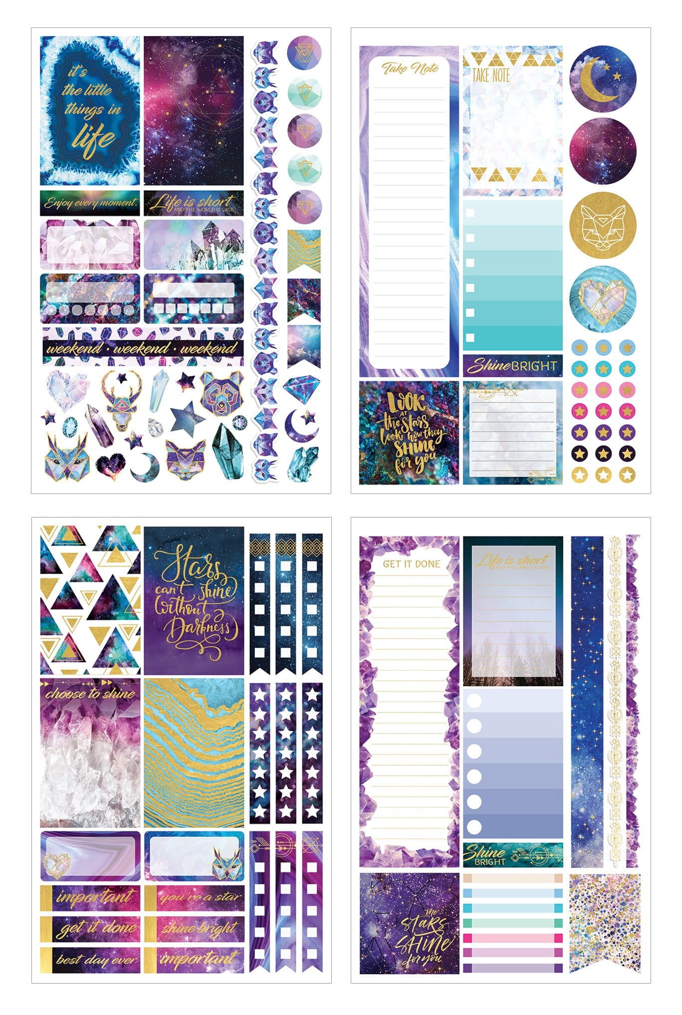  Planner Stickers - Stargazer、mySite、ghnorth