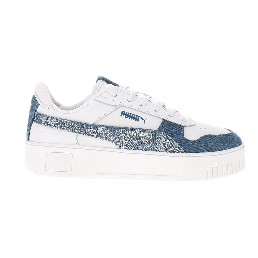 Carina Street Denim Lace Up Sneakers、mySite、gtrtttuynbv