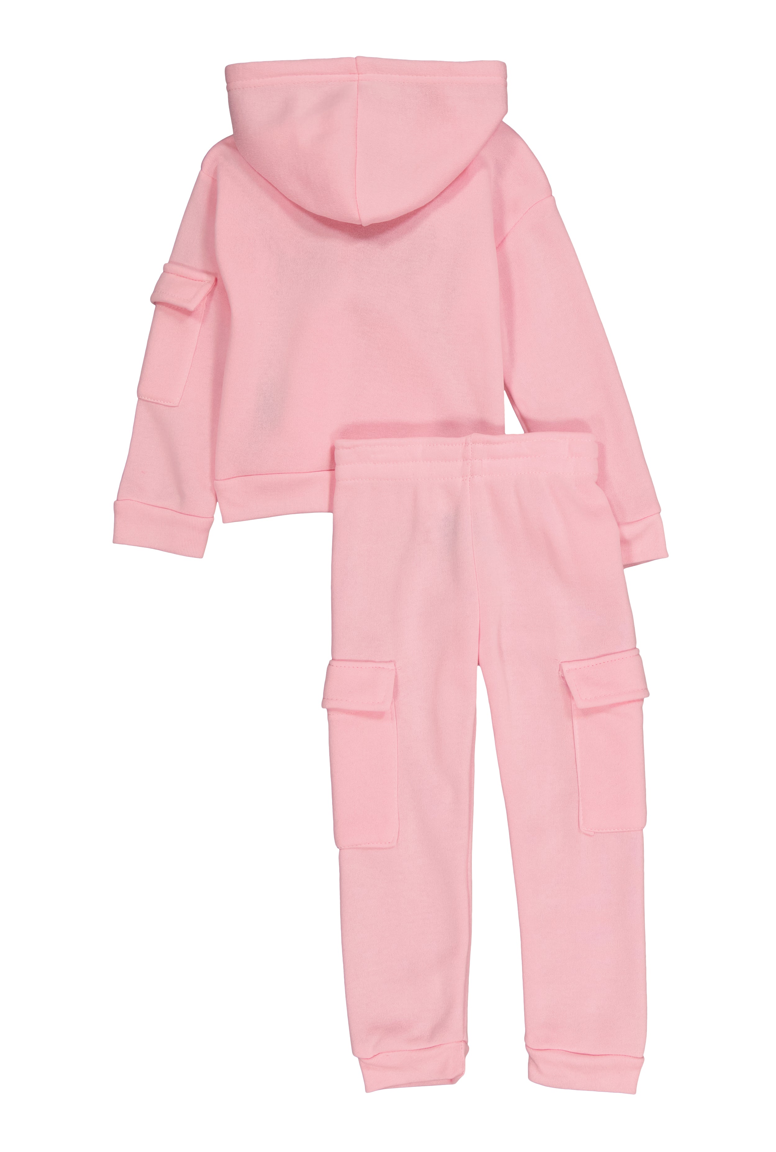 Toddler Girls Totally Cute Cargo Sweatshirt and Joggers、mySite、camillekostekn