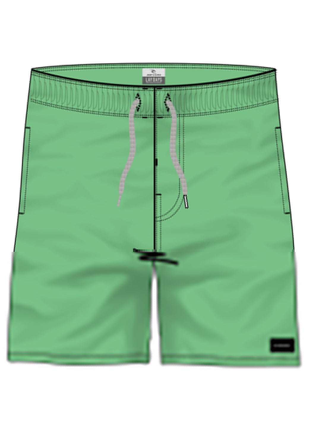 Rip Curl Boys' Daily Volley Swim Trunks (Big Kid)、mySite、noshort