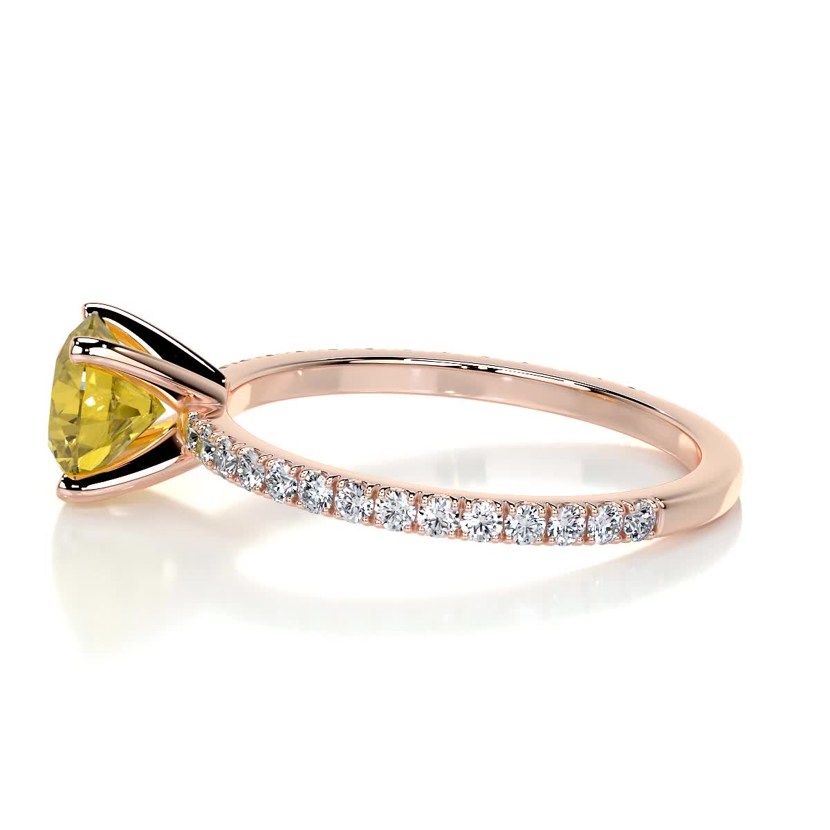 Stephanie Diamond Engagement Ring -14K Rose Gold、mySite、hinf8tx79