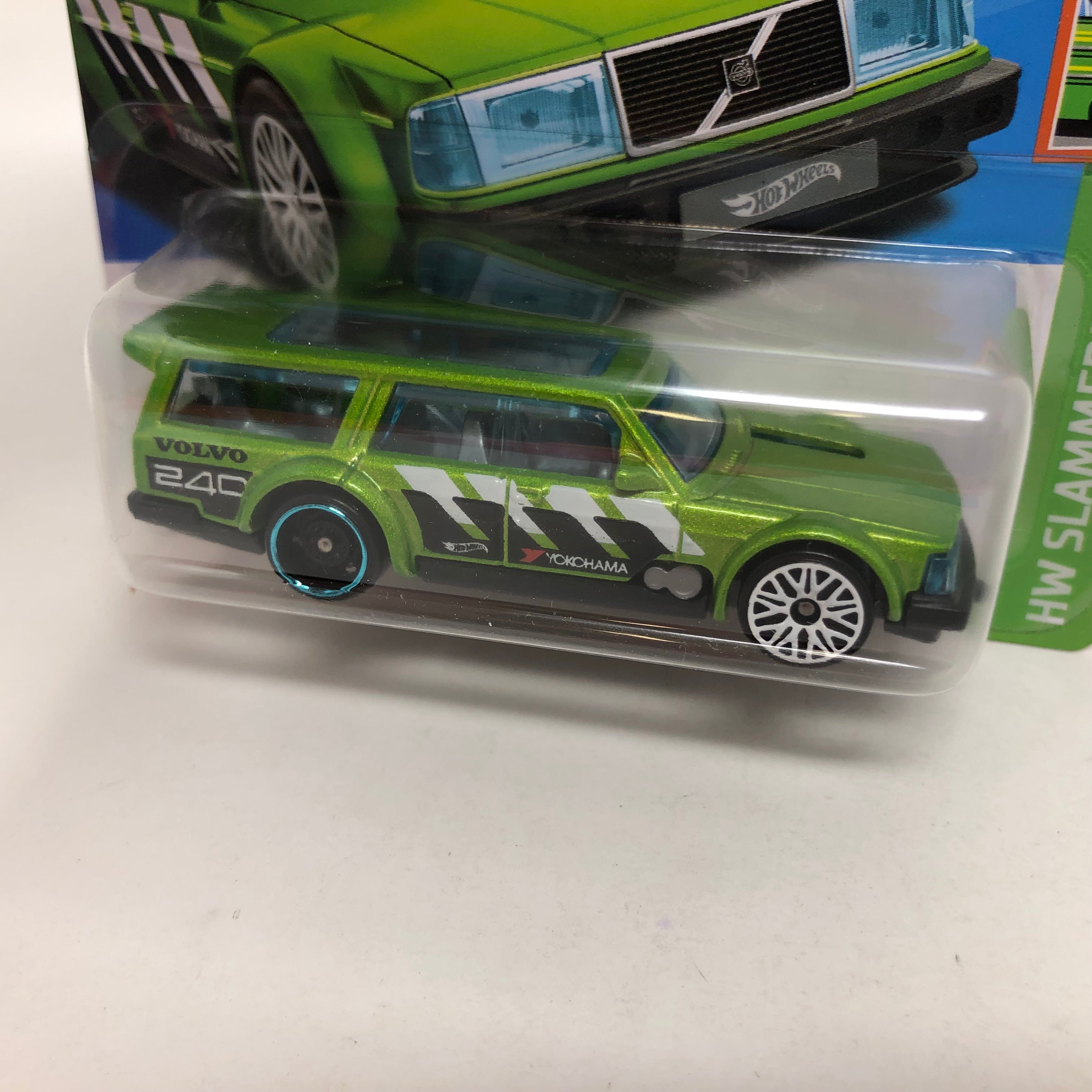 Volvo 240 Drift Wagon #245 * Green * 2024 Hot Wheels Basic Short Card Case A、mySite、hgirdovlk