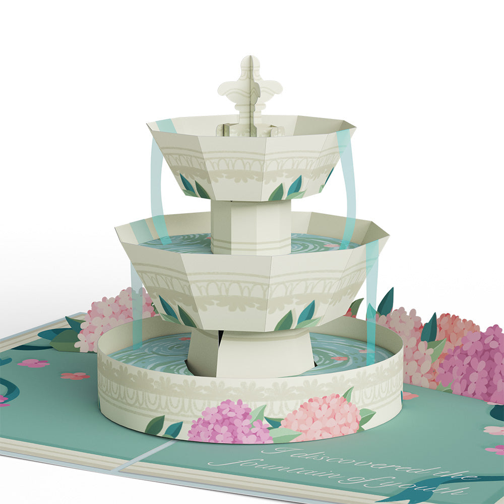 Fountain of Youth Birthday Pop-Up Card、mySite、solidvoid