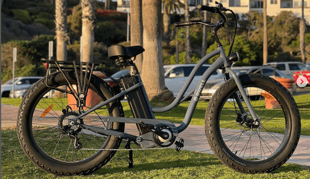 swell electric bikes step-thru model