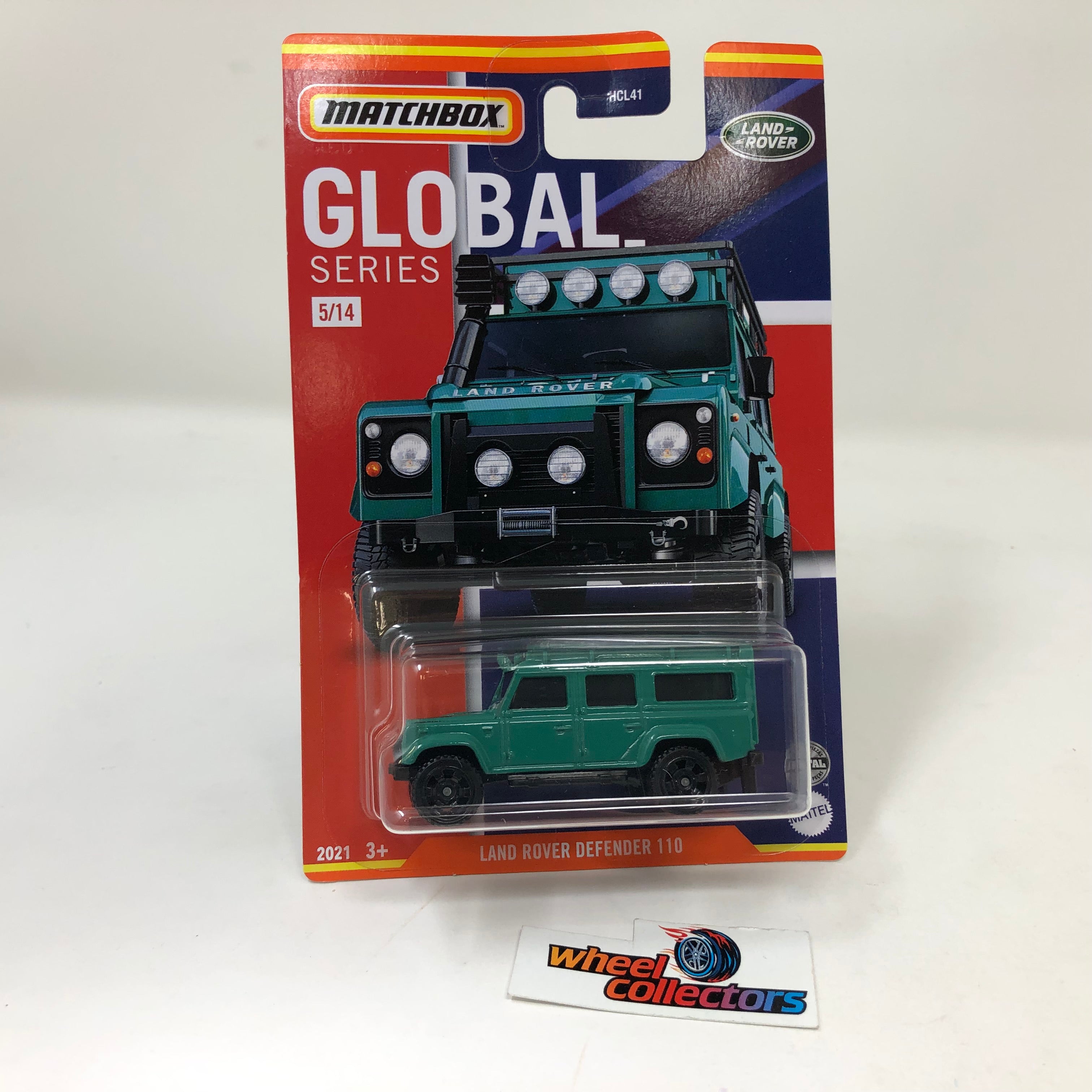 Land Rover Defender 110 #5 * Green * Matchbox Global Series、mySite、hgirdovlk