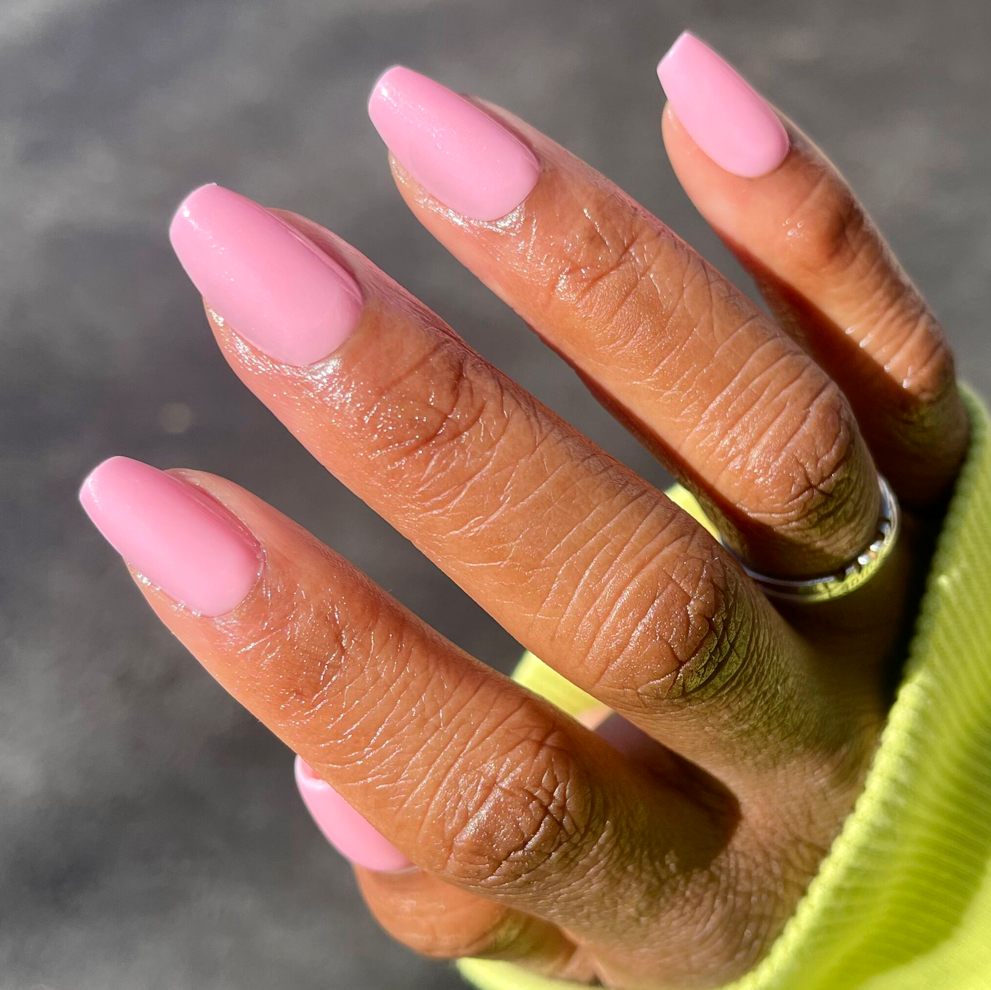 O&J Pink - Press-On | Medium | Coffin、mySite、solidvoid