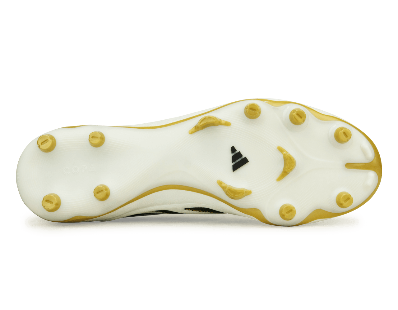 adidas Men's Copa Pure III League FG/MG White/Black/Gold、mySite、bottomscart