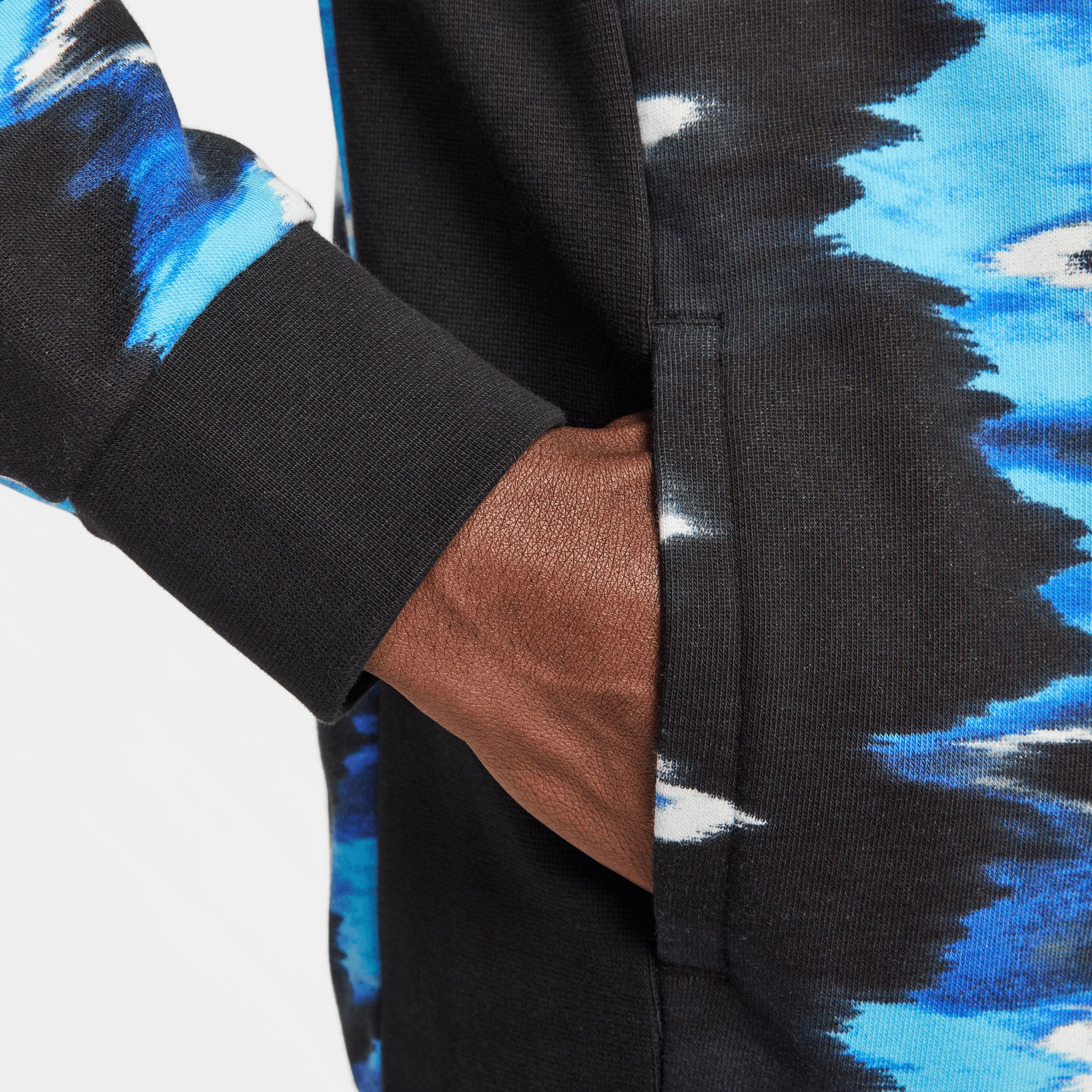 NikeCourt Dri-FIT Heritage Men's Fleece Printed Tennis Hoodie