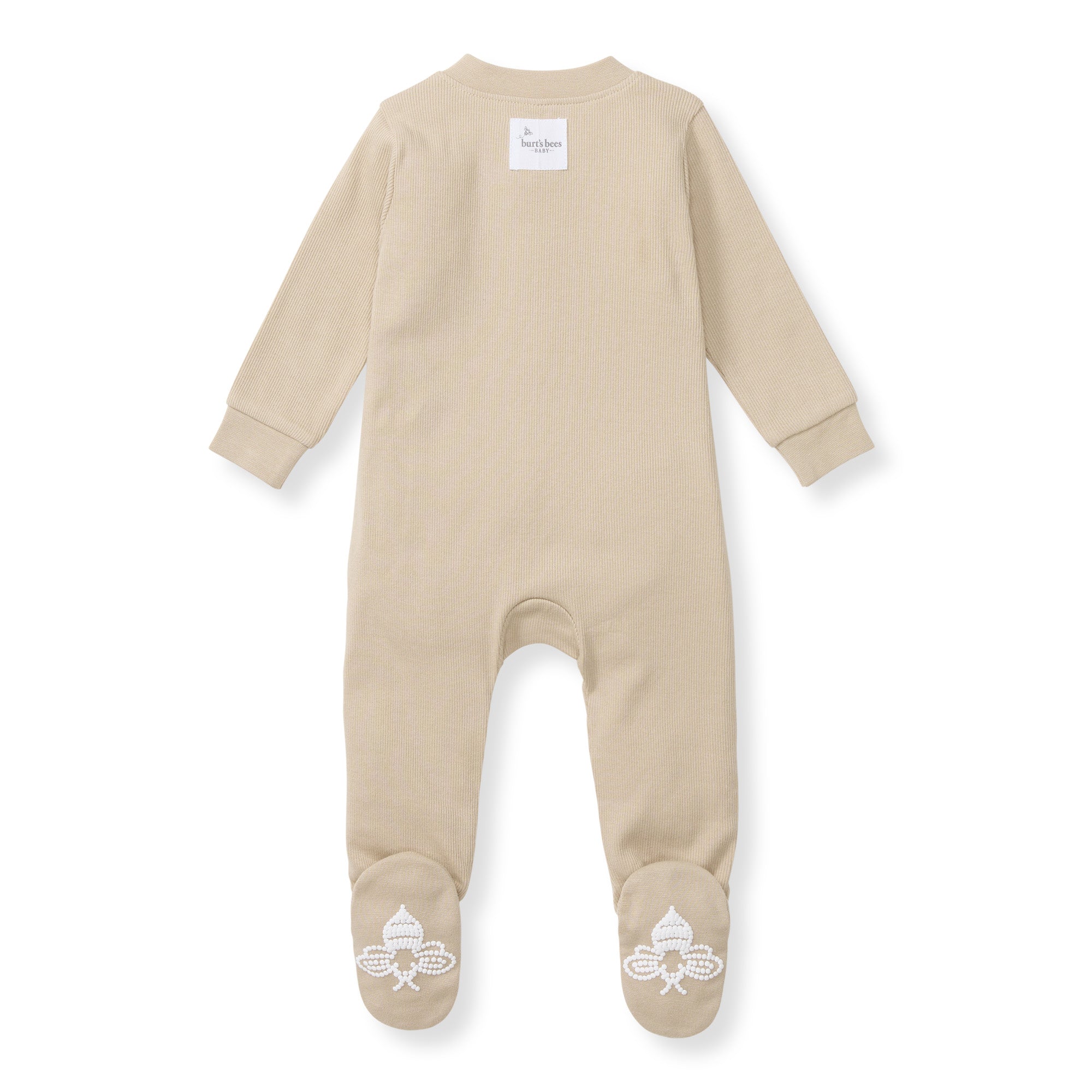 Solid Rib Organic Cotton Sleep & Play - Hummus、mySite、g9winljtr