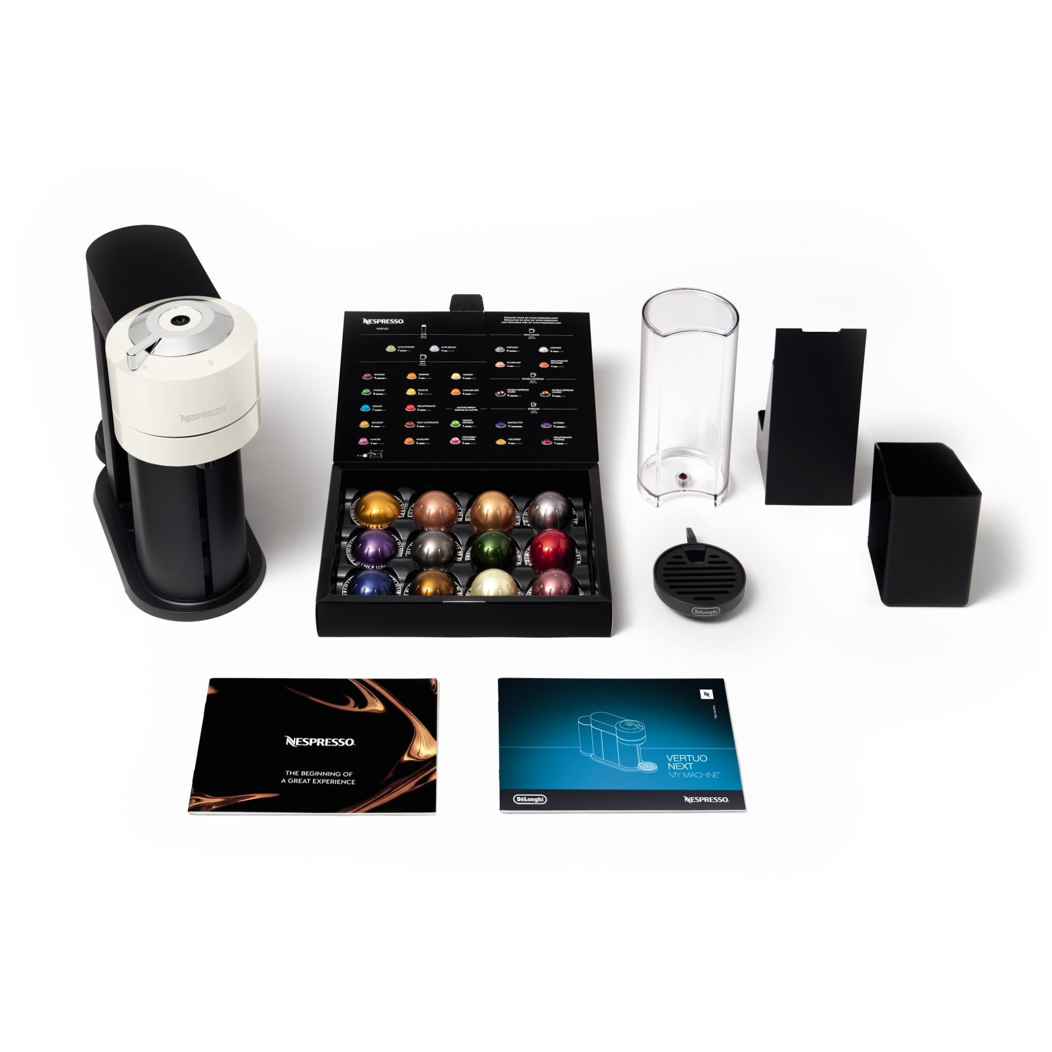Nespresso Vertuo Next Coffee Machine Bundle (White)、mySite、camillekostekn