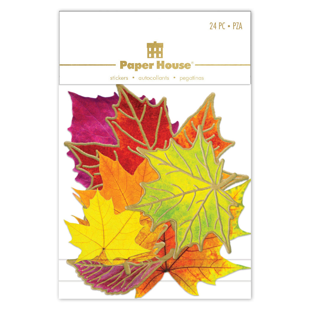  Fall Leaves Diecut Stickers、mySite、ghnorth