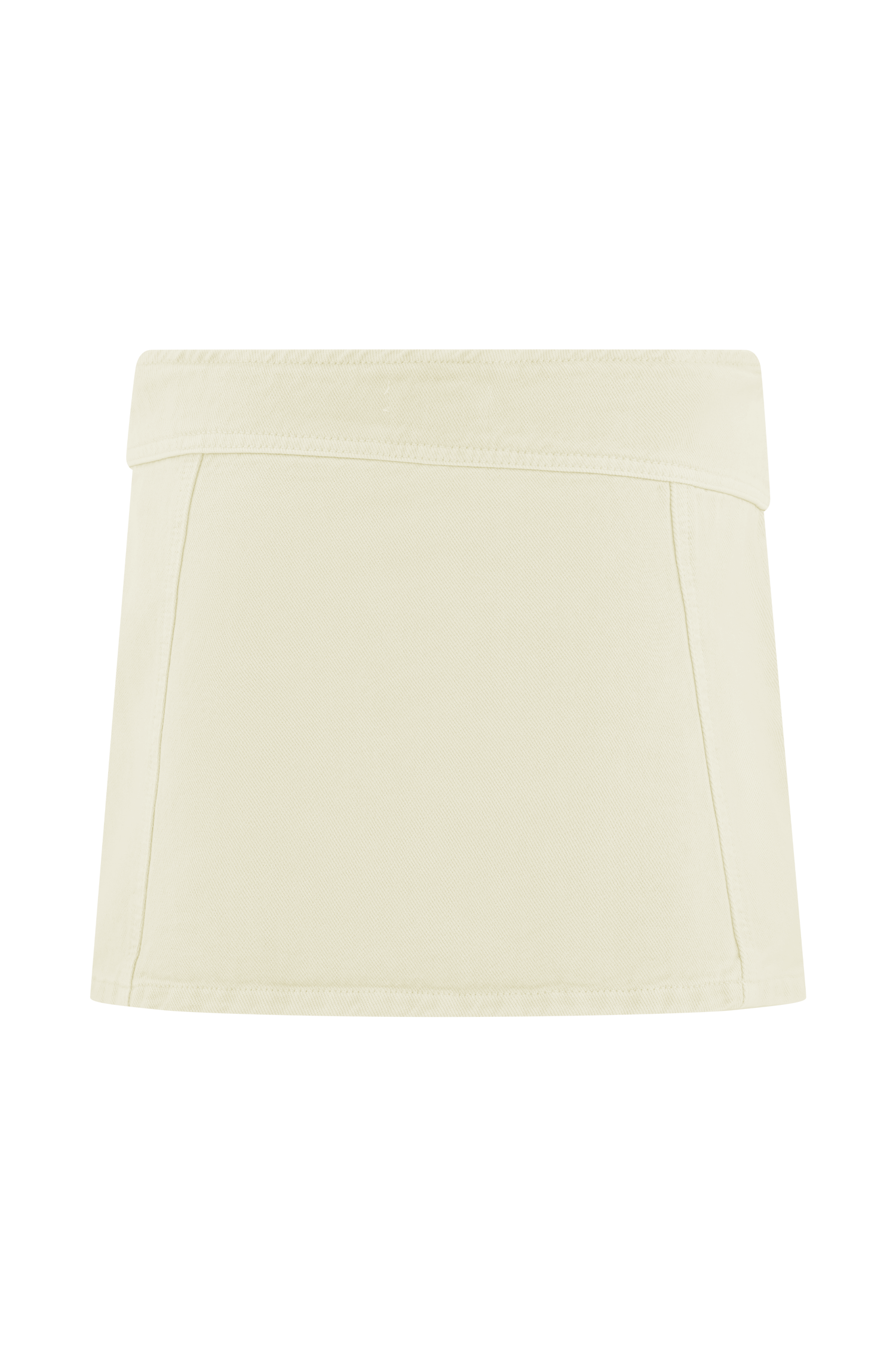 Fallon Denim Micro Mini Skort - Stone Wash、mySite、solidvoid