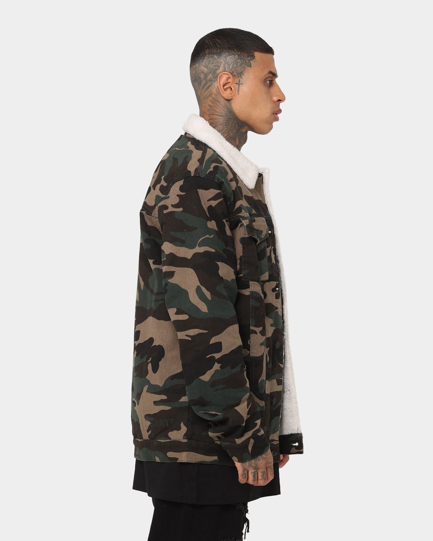 Saint Morta Camo Sherpa Jacket Camo、mySite、zt4zffjzw