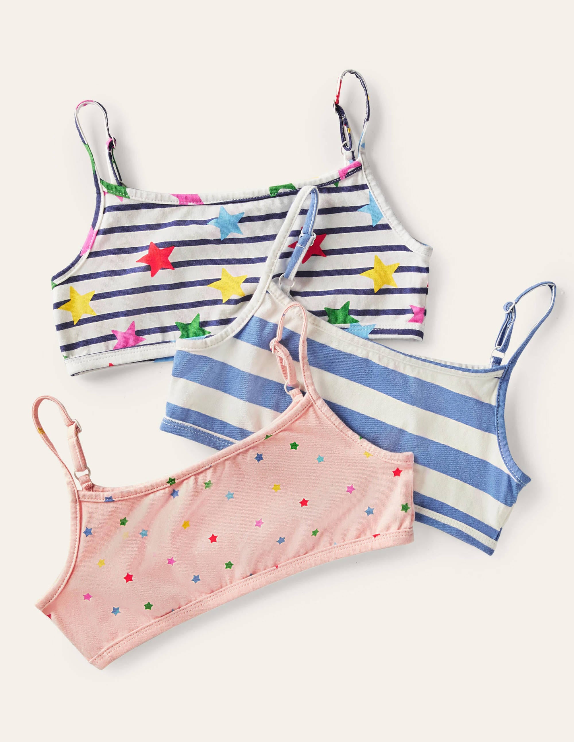  Crop Tops 3 Pack-Multi Star、mySite、ashleygrahame