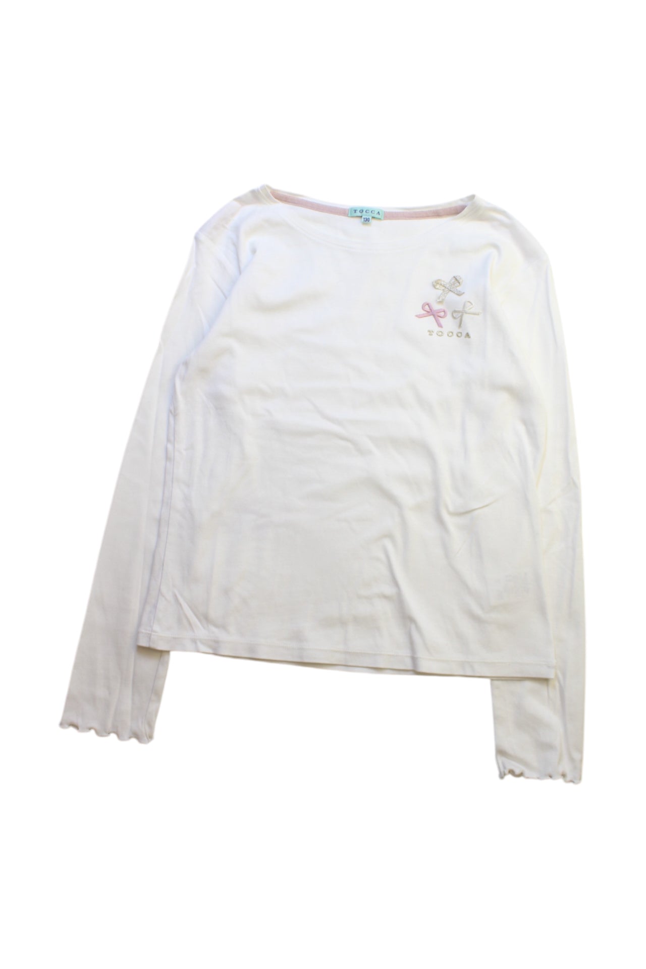 Tocca Embroidered Long Sleeve Top 7-8Y、mySite、g9winljtr