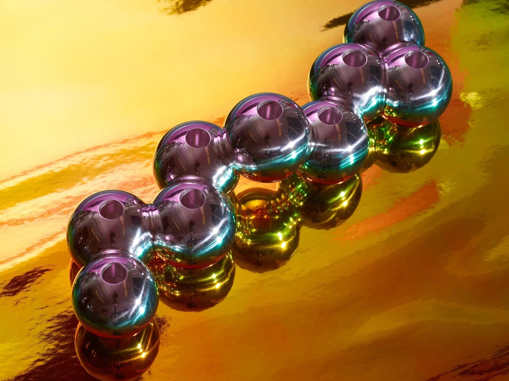 Silver Aluminum Bubble Menorah、mySite、topwebapps