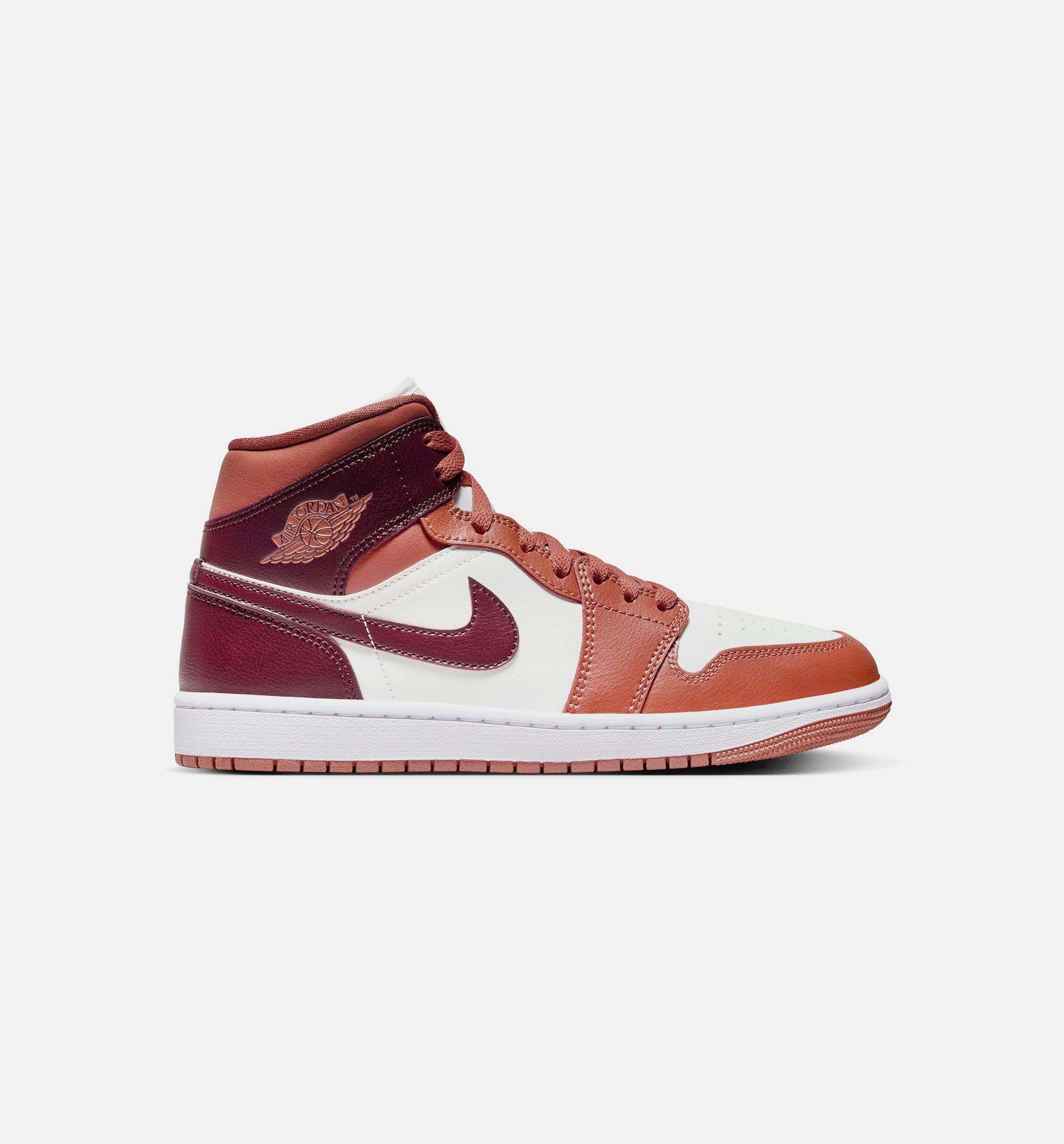 Air Jordan 1 Retro Mid Sky J Orange Womens Lifestyle Shoe - Dusty Peach/White、mySite、dreamappss