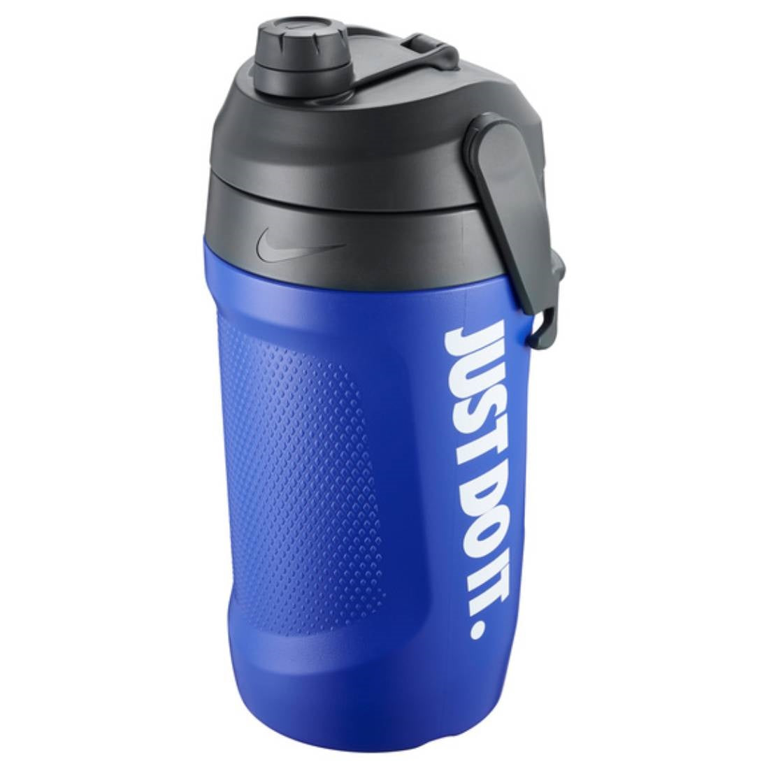 Nike Fuel Jug 64 Oz Chug Water Bottle (Blue/Anthracite/White)