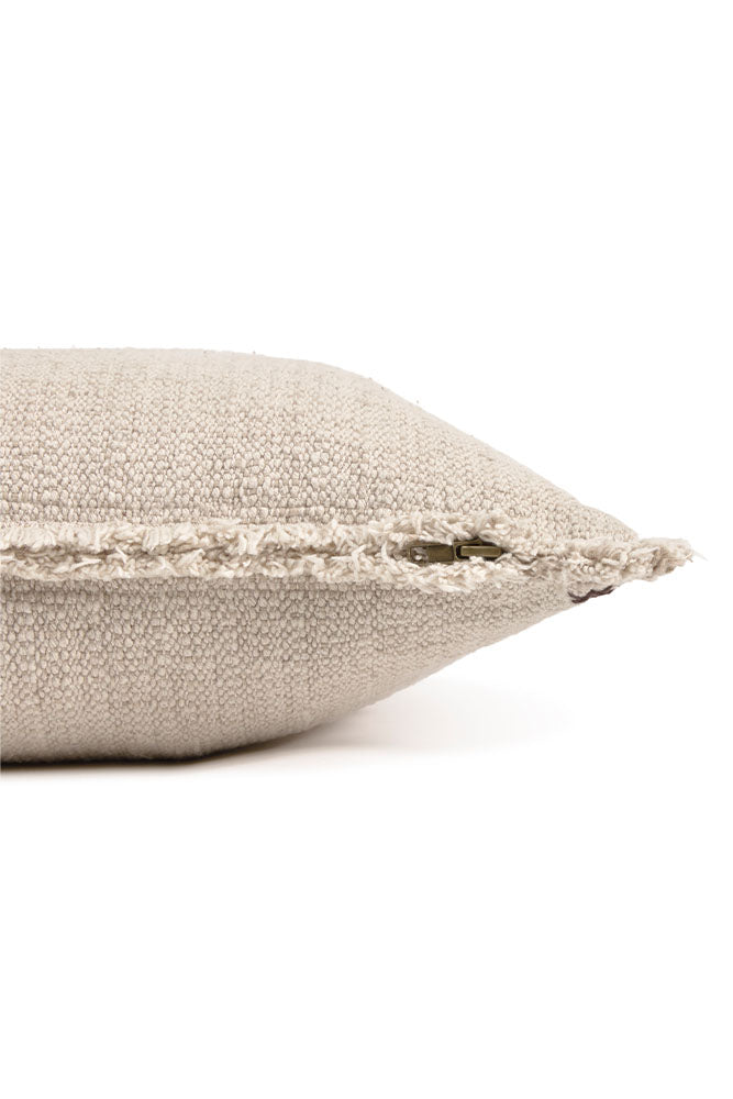 Handloom Square Cushion Beige、mySite、gigharbornorthrealestate