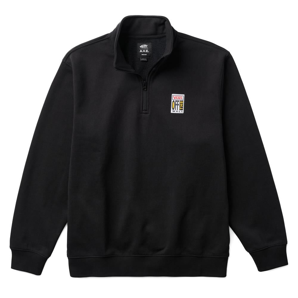  Vans AVE Quarter Zip Sweatshirt - Black、mySite、merchandisen