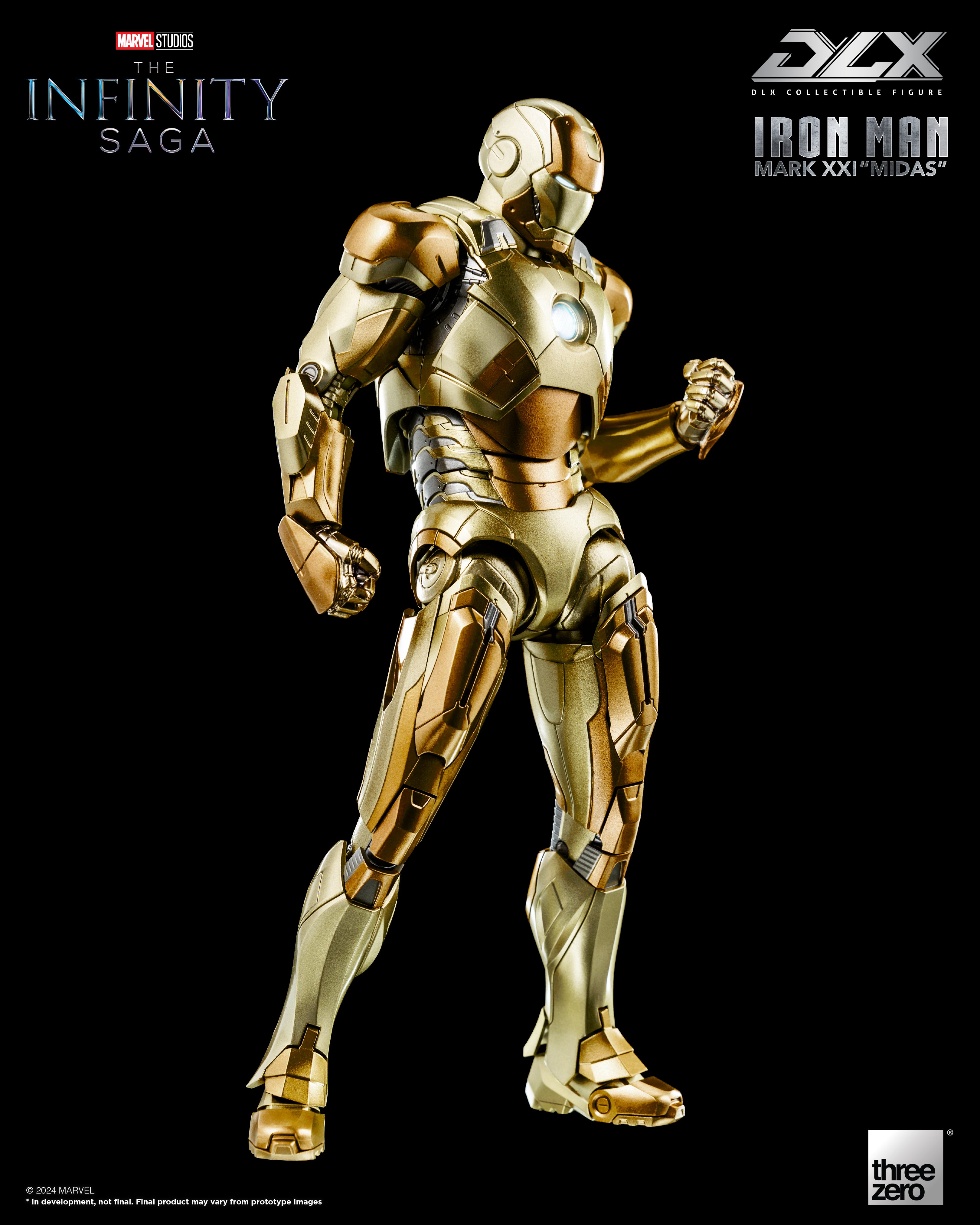 Threezero Avengers: The Infinity Saga DLX Iron Man Mark XXI Midas、mySite、hgirdovlk